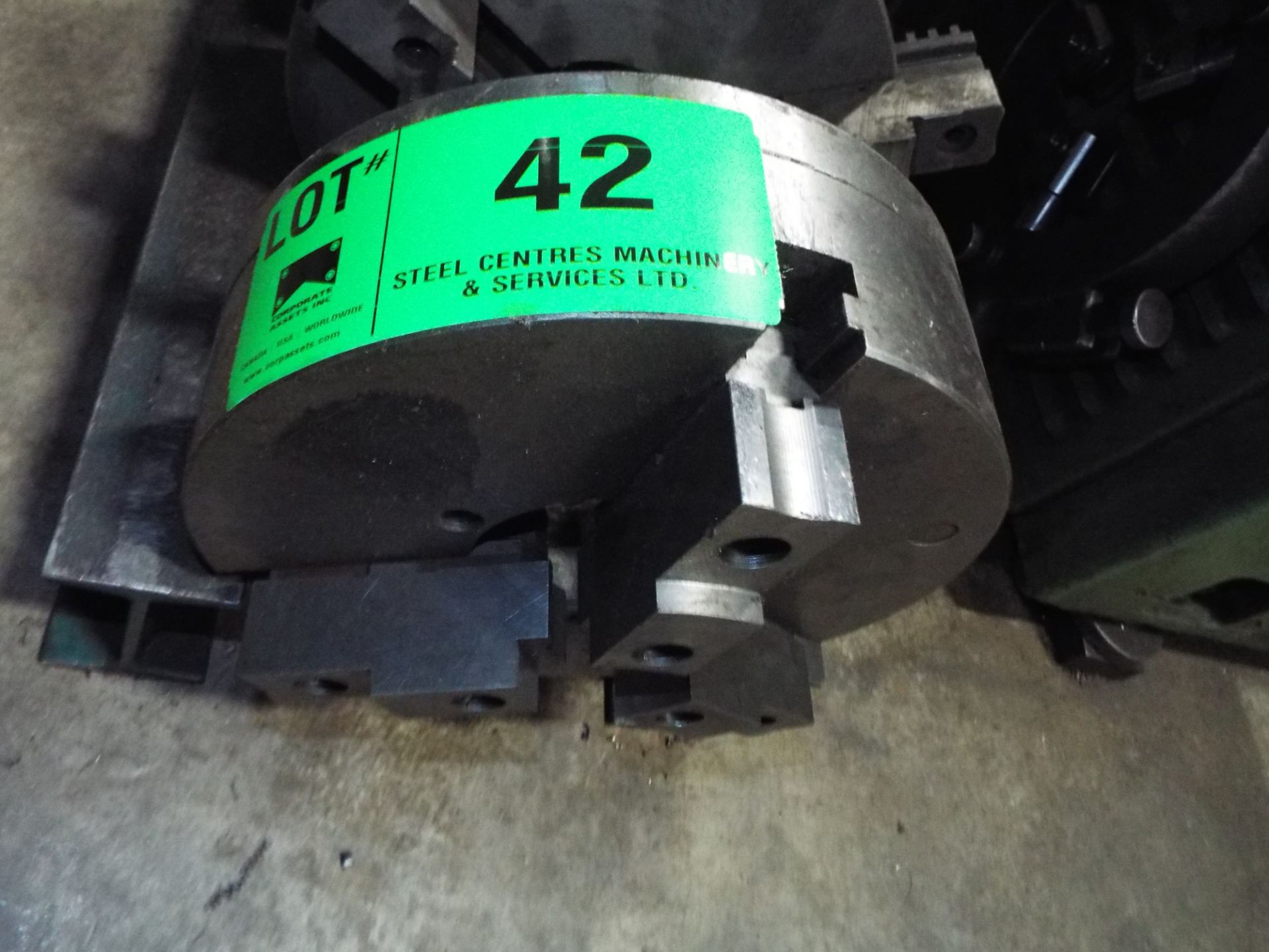 12" 3-JAW CHUCK, S/N: N/A