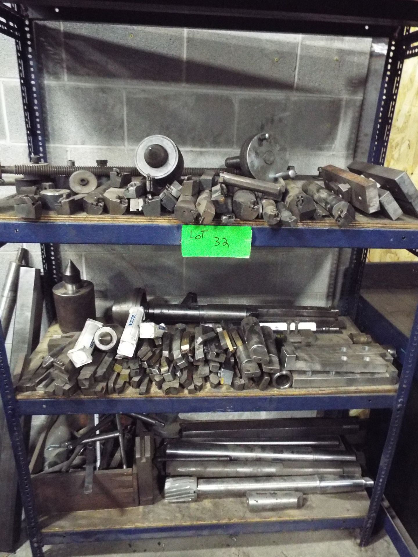 LOT/ SIRCO TOOLING INCLUDING BORING BARS, CENTERS AND REAMERS, S/N: N/A