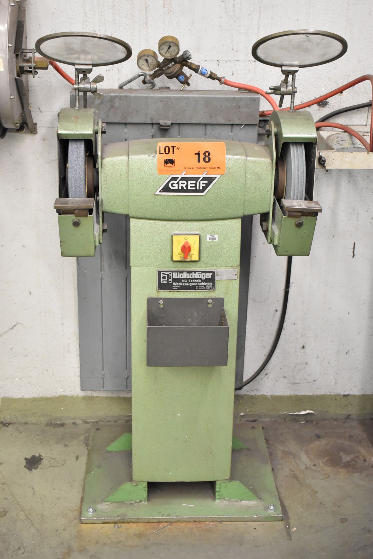 GREIF 280 MM DOUBLE END BENCH GRINDER (BAU 9) [Removal Fee = € 27.50 + applicable VAT - Gerritsen