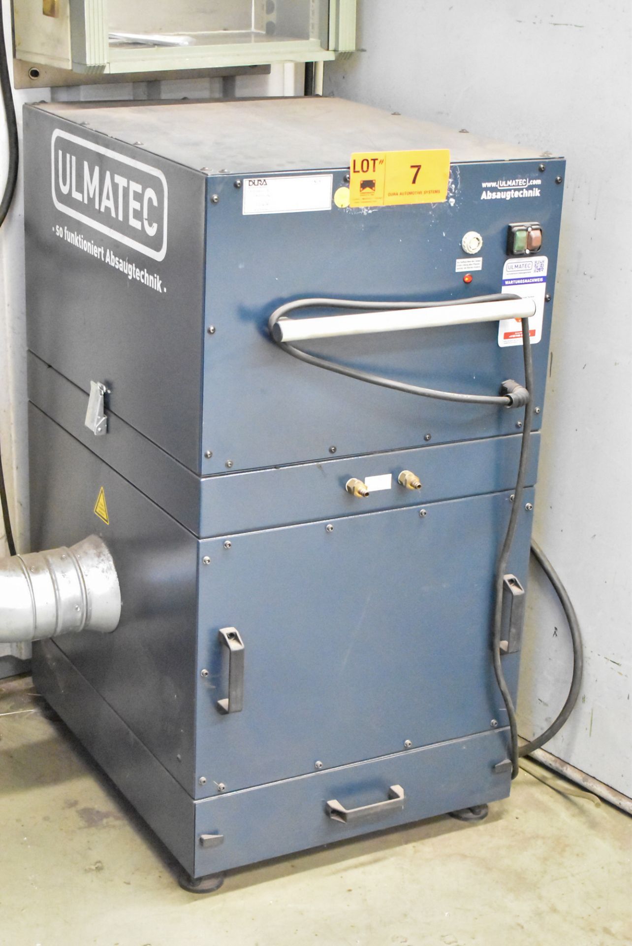 ULMATEC (2012) IRF 8-1-2 1.1KW WELDING FUME EXTRACTOR, S/N FA-12-1014 (BAU 9) [Removal Fee = € 27.50