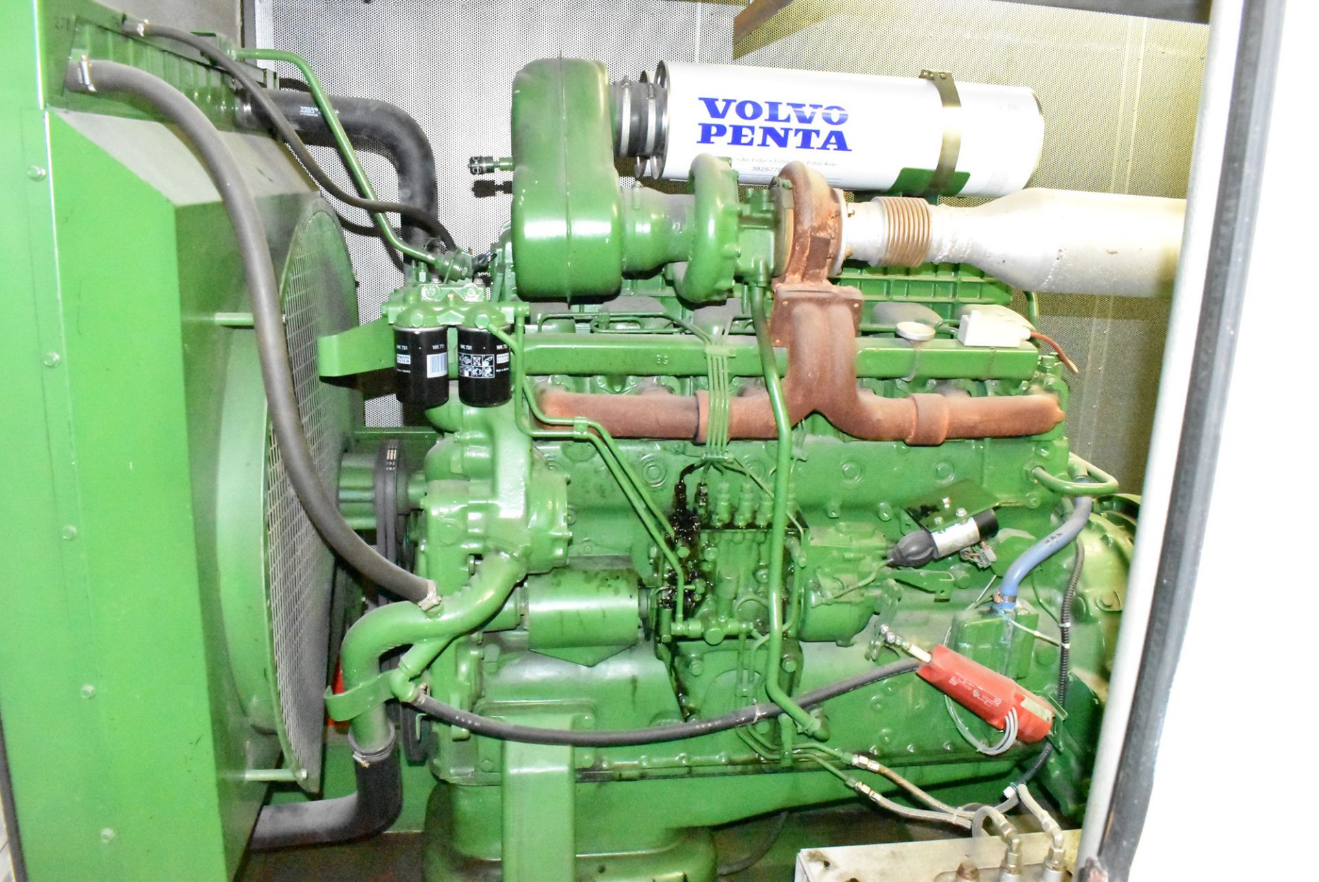 VOLVO PENTA-MARELLI MX 315 SA/4 SELF CONTAINED DIESEL GENERATOR SET WITH 275KVA/400V/3PH/50HZ/397A @ - Image 7 of 7