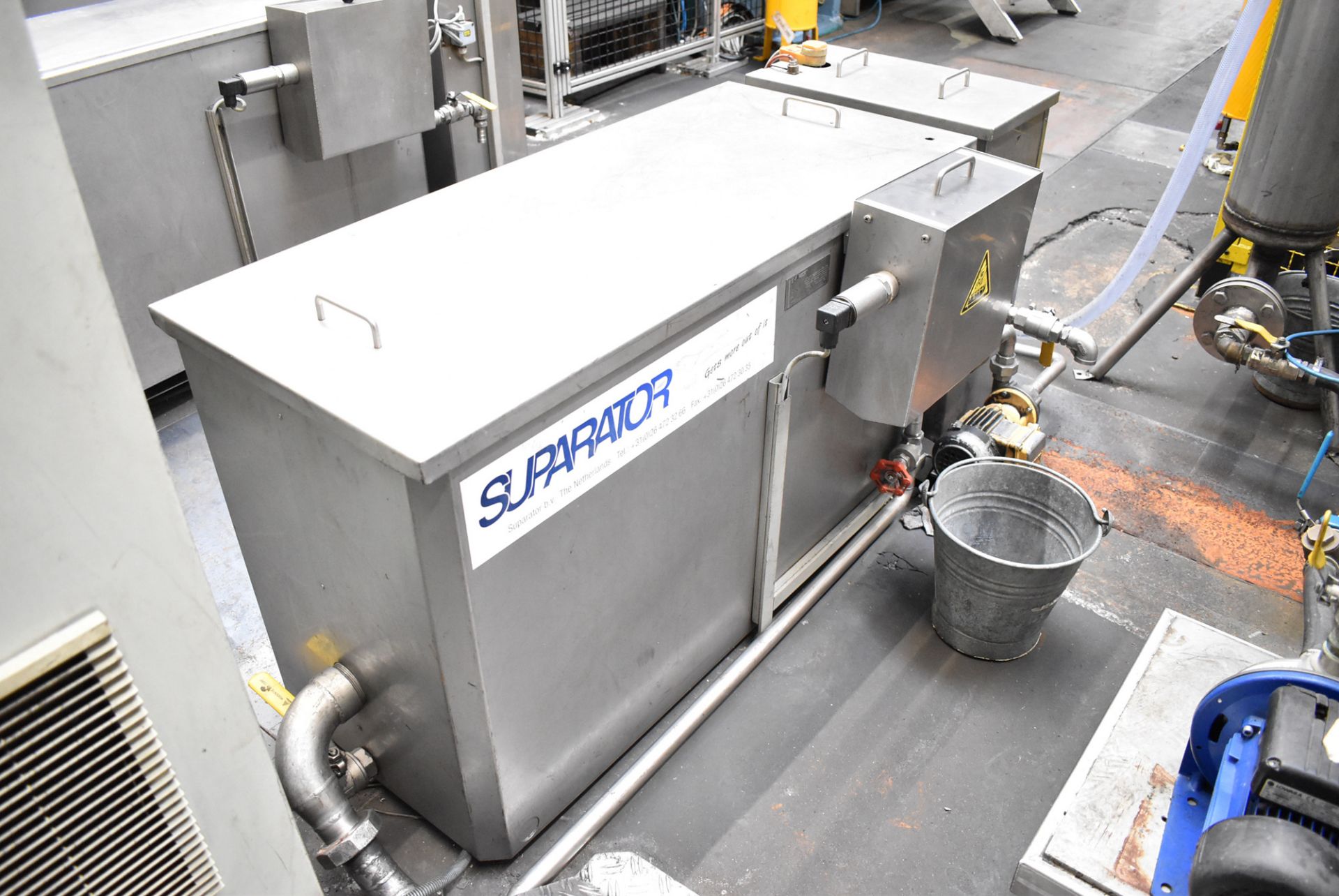 TURCO (2001) 00L STAINLESS STEEL THROUGH TYPE CONTINUOUS HOT PARTS WASHER WITH CONTROLS, - Image 7 of 7