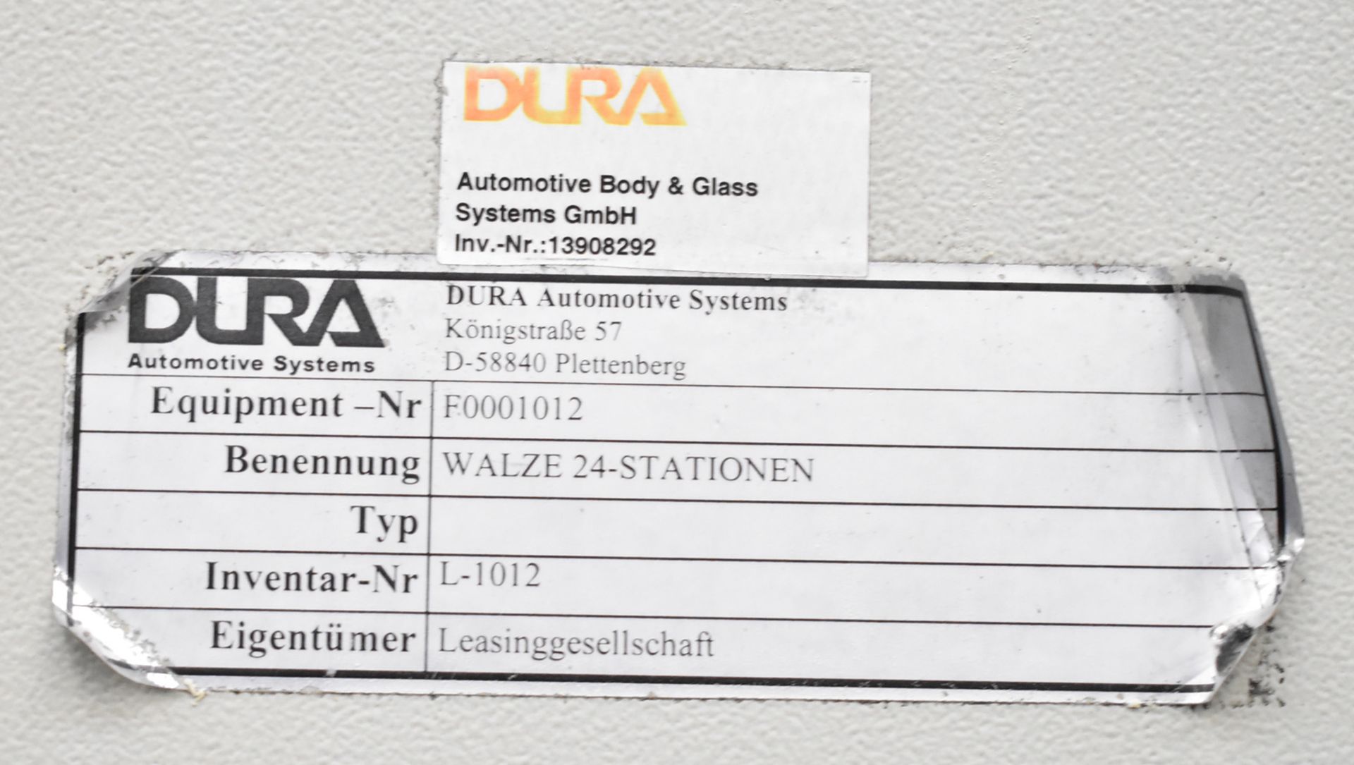 DURA W 4050 24 STAND MODULAR ROLL FORMING MACHINE WITH PLC CONTROL, 40 MM DIAMETER SPINDLES, 280 - Image 7 of 7