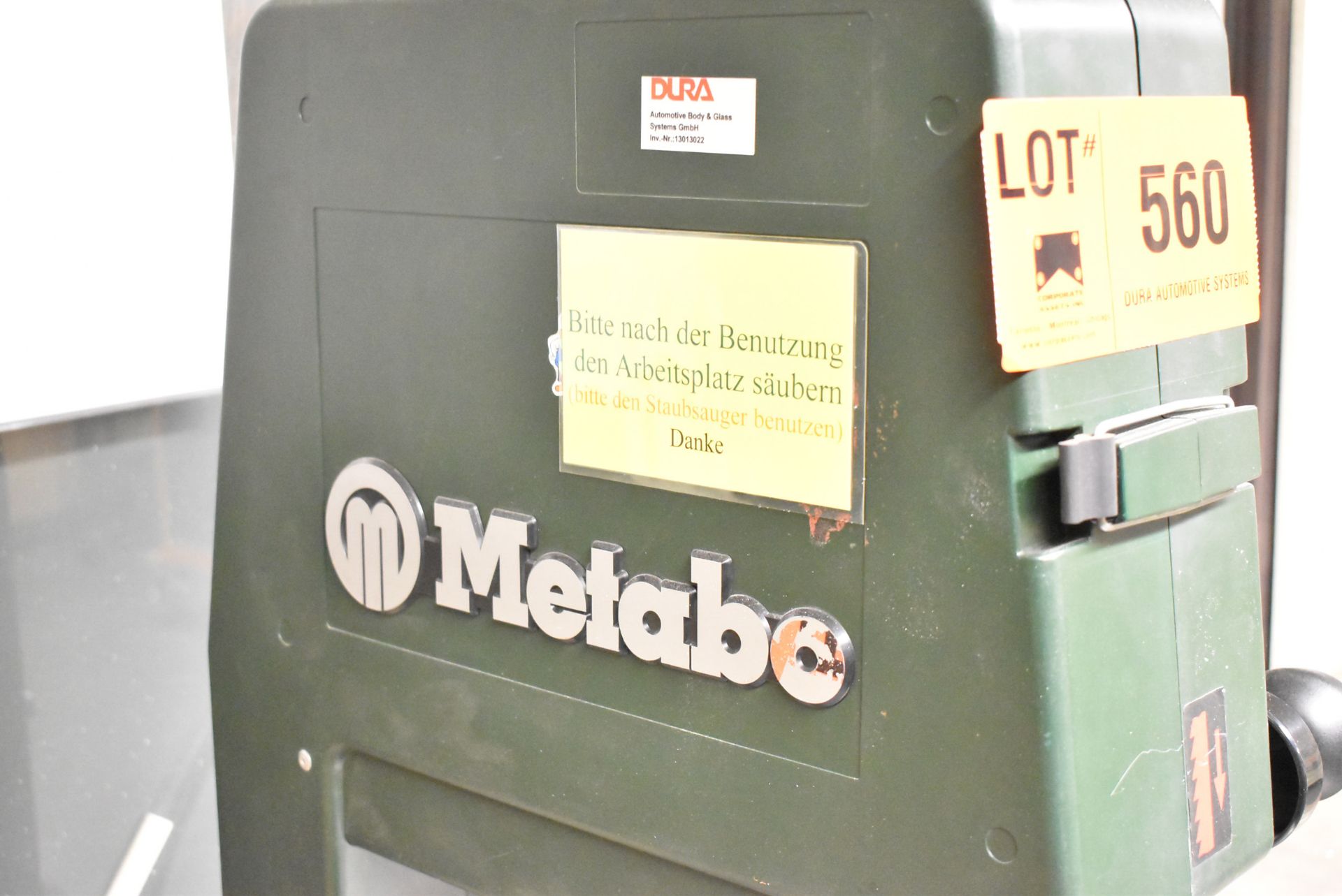 METABO BS 0633 BENCH TYPE VERTICAL BAND SAW, S/N N/A (BAU 57) [Removal Fee = € 27.50 + applicable - Image 2 of 3