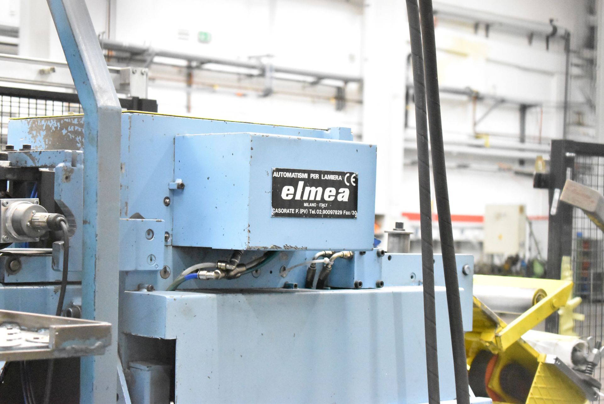ELMEA - ARA AUTOMATION CUSTOM STAMPING LINE CONSISTING OF ELMEA POWERED UNCOILER, ELMEA ROLL - Image 6 of 12