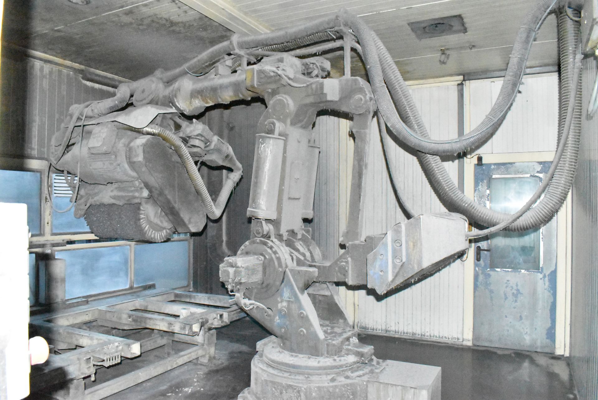 MOTOMAN NX 100 6 AXIS ROBOT WITH CONTROL, TEACH PENDANT AND SIMULTECH CYLNDRICAL POLISHING - Bild 3 aus 3