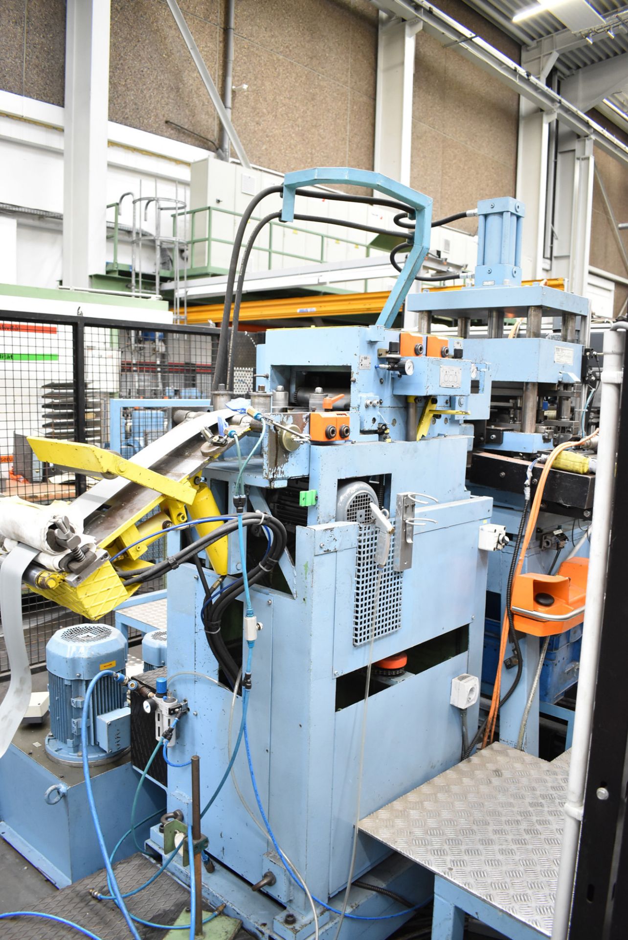 ELMEA - ARA AUTOMATION CUSTOM STAMPING LINE CONSISTING OF ELMEA POWERED UNCOILER, ELMEA ROLL - Image 9 of 12