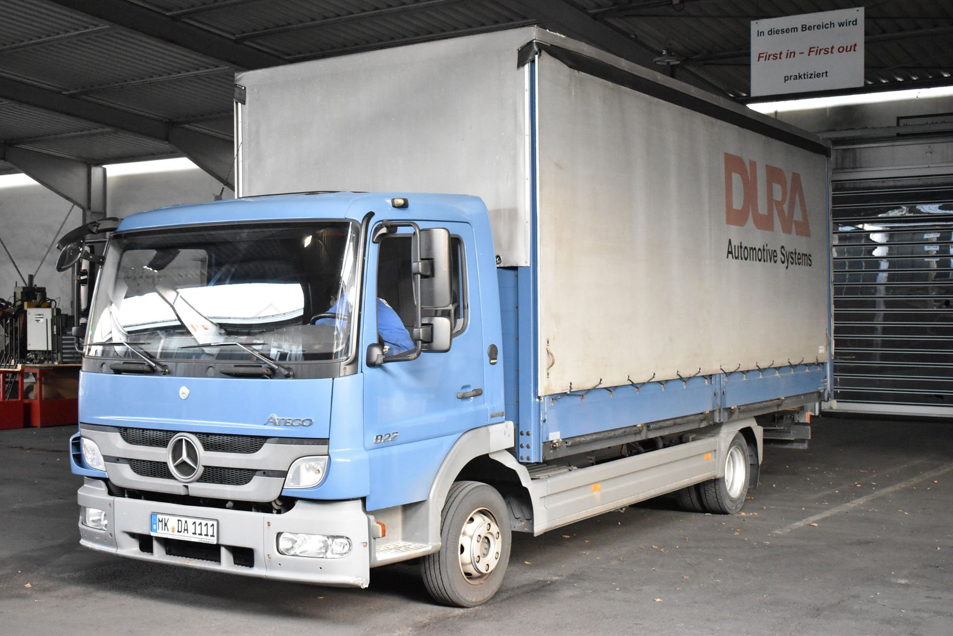 MERECEDES BENZ (2011) MODEL 822 ATEGO DEISEL FLATBED TRUCK WITH 6 SPEED MANNUAL TRANSMISSION - Bild 20 aus 24