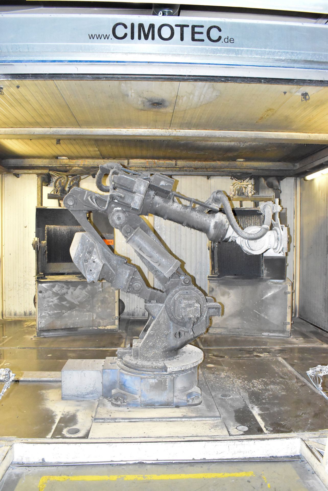 MOTOMAN (2009) NX100 6 AXIS ROBOT WITH TEACH PENDANT & CONTROL, S/N 092486 (BAU 27) [Removal Fee = €