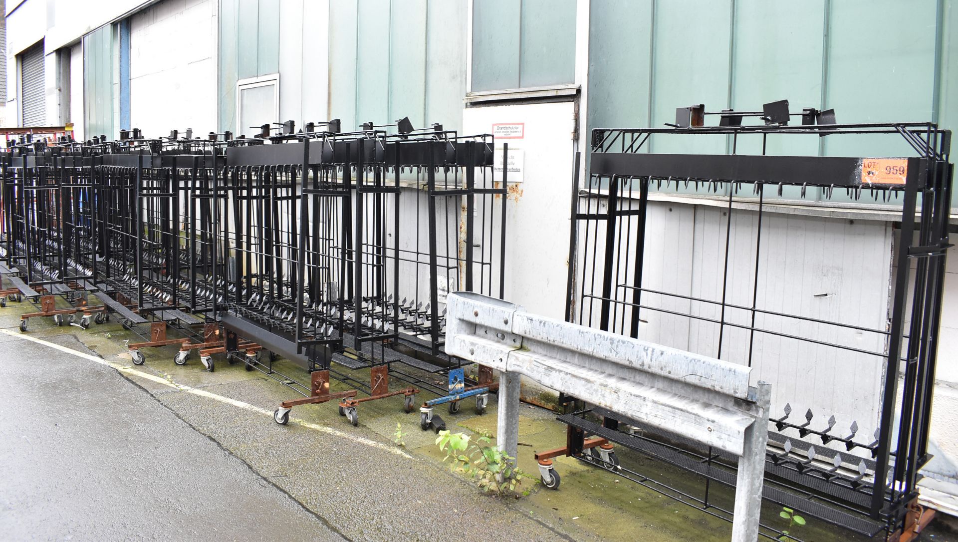 LOT/ PAINT RACKS (HOF) [Removal Fee = € Quote On Request + applicable VAT - Gerritsen Projects BV]