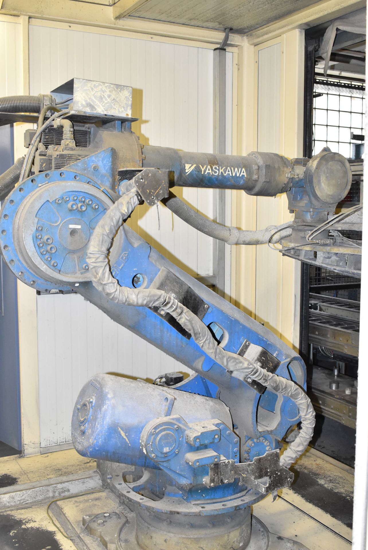 MOTOMAN (2008) NX100 6 AXIS ROBOT WITH TEACH PENDANT & CONTROL, S/N: 083780 (BAU 27) [Removal - Image 4 of 5