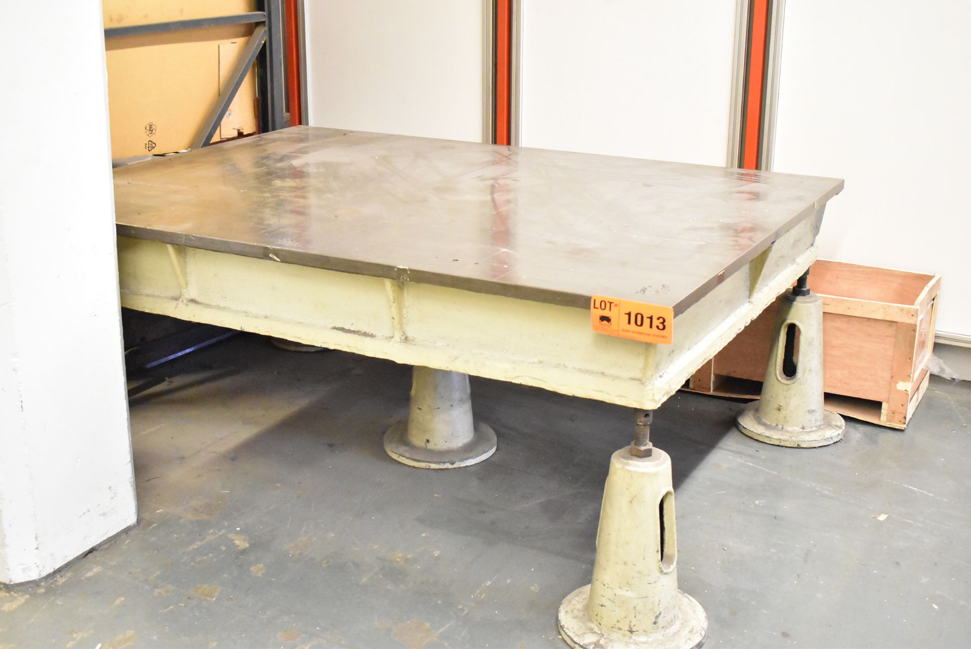 2000 MM X 1500 MM X 150 MM STEEL LAYOUT TABLE (SEL) [Removal Fee = € 55 + applicable VAT - Gerritsen