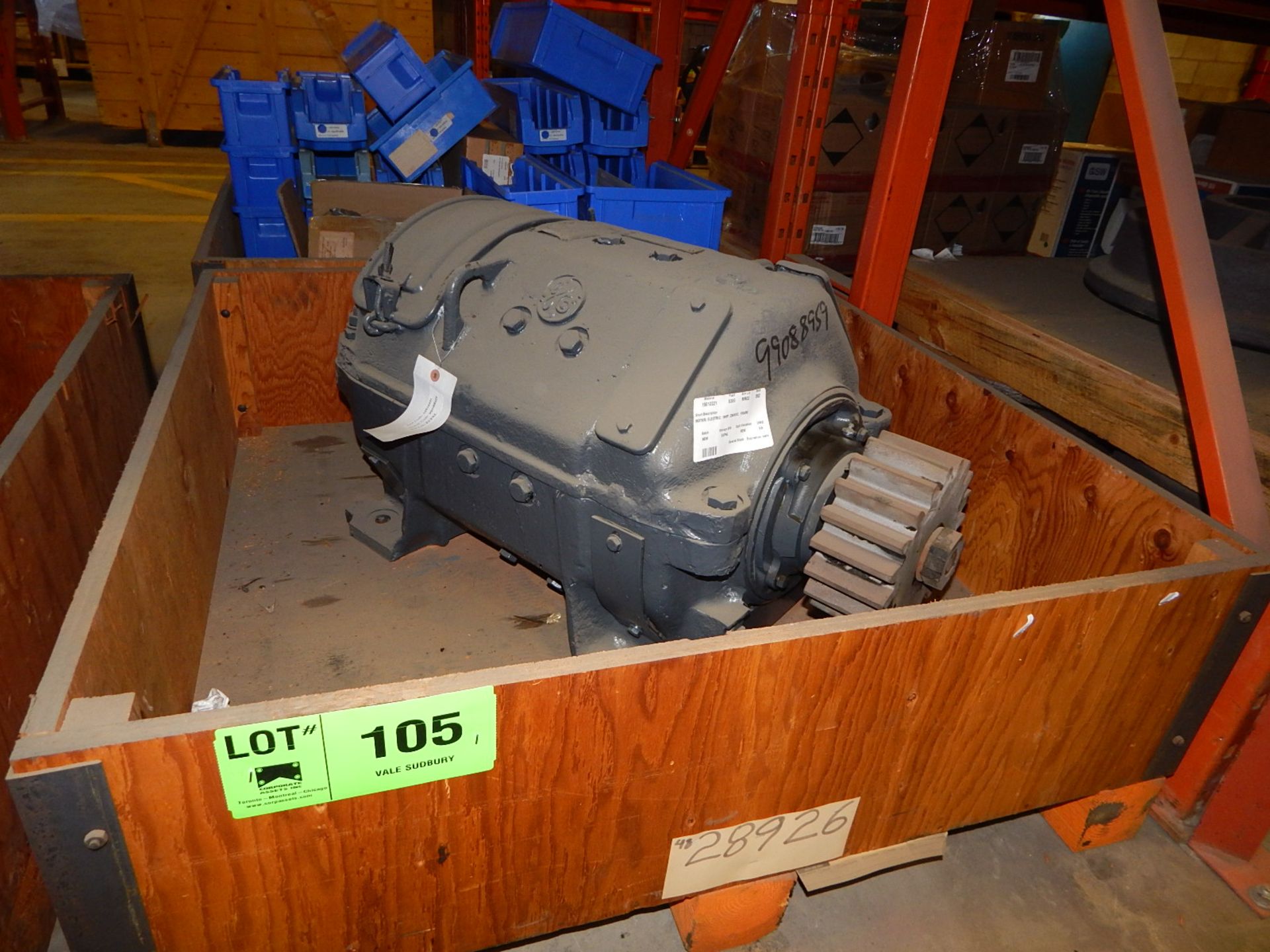 LOT/ ELECTRIC DC 19HP MOTOR (CMD)