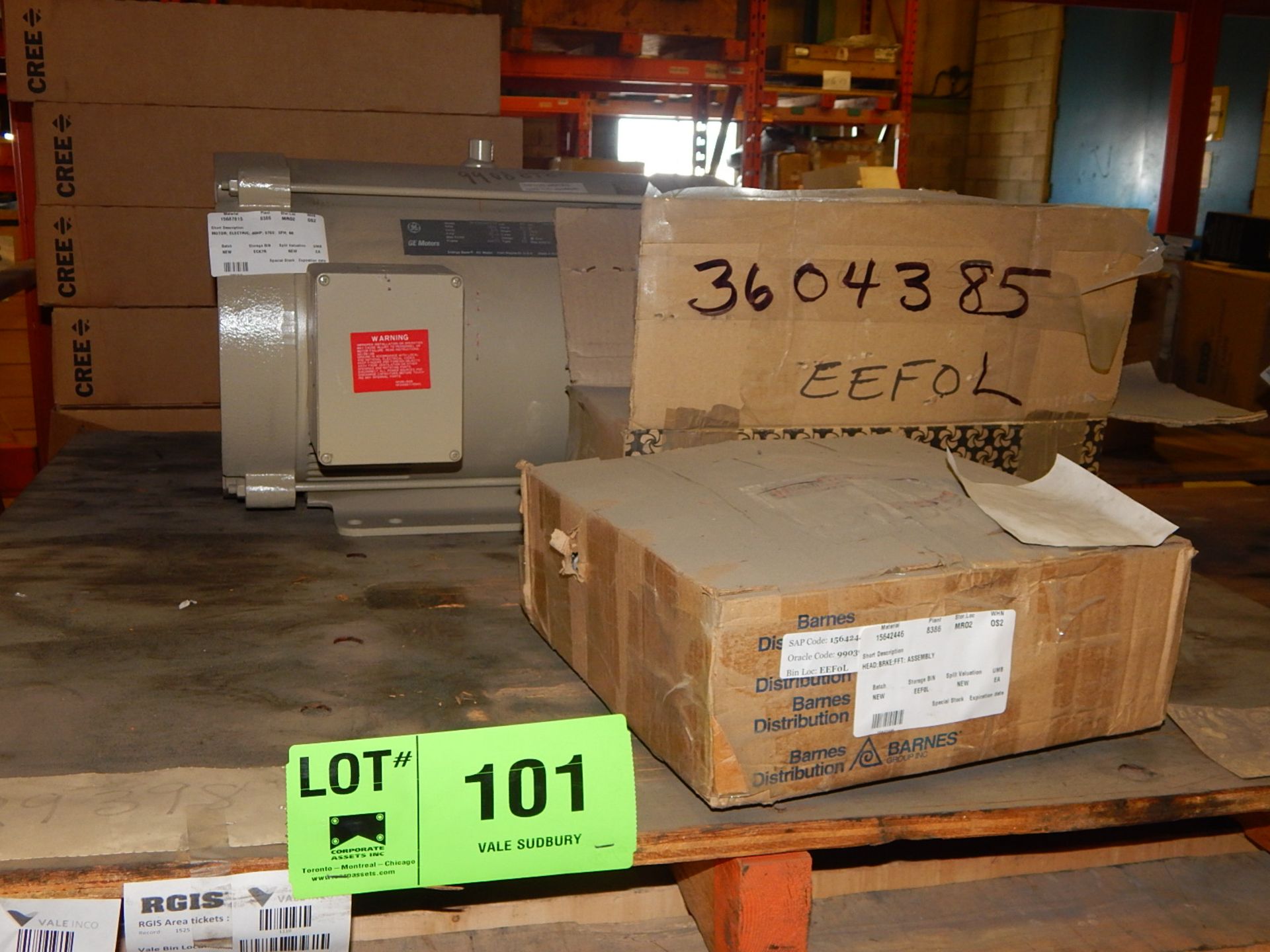 LOT/ ELECTRIC 40HP MOTOR (CMD)