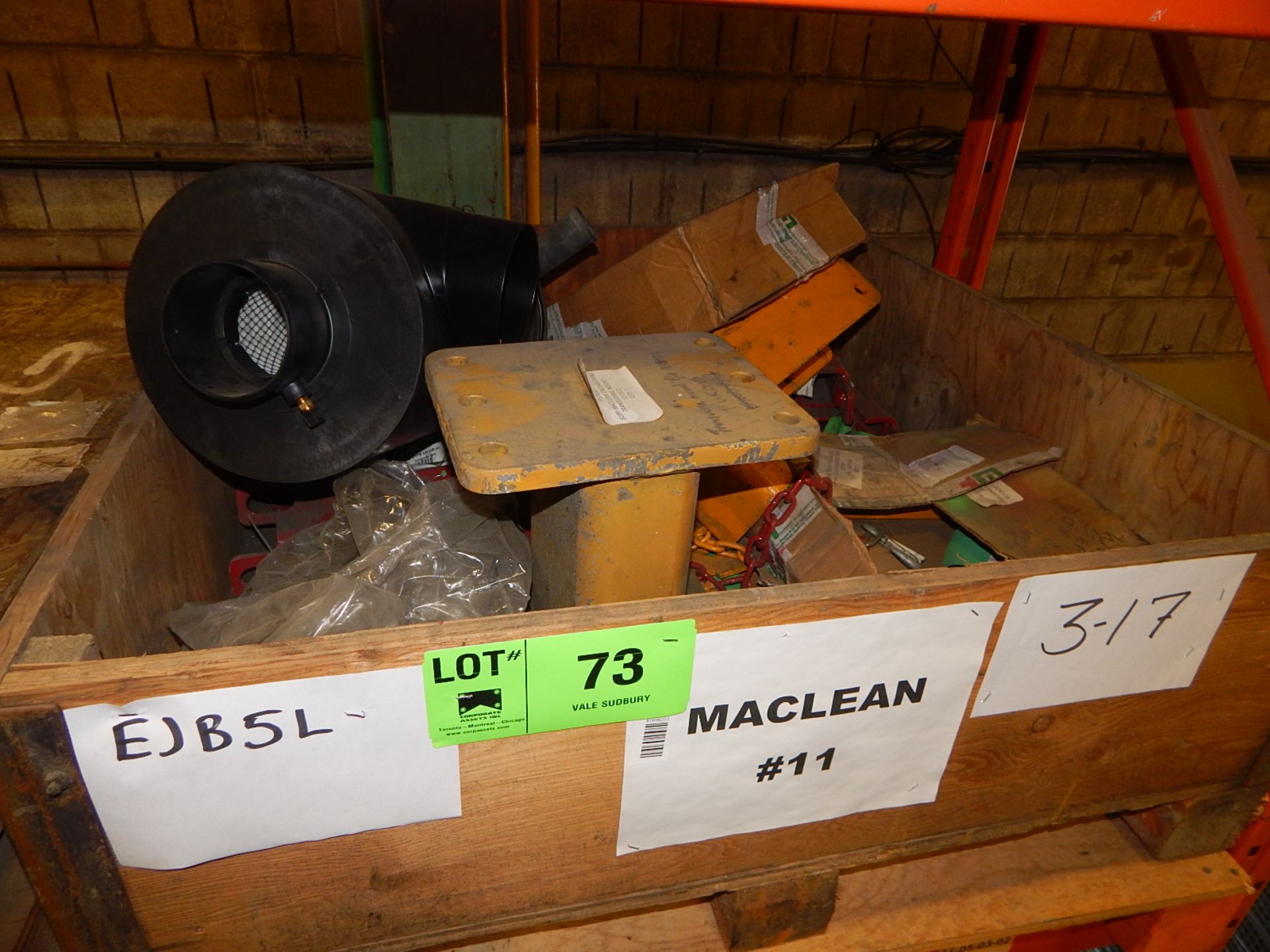 LOT/ MACLEAN PARTS (CMD)