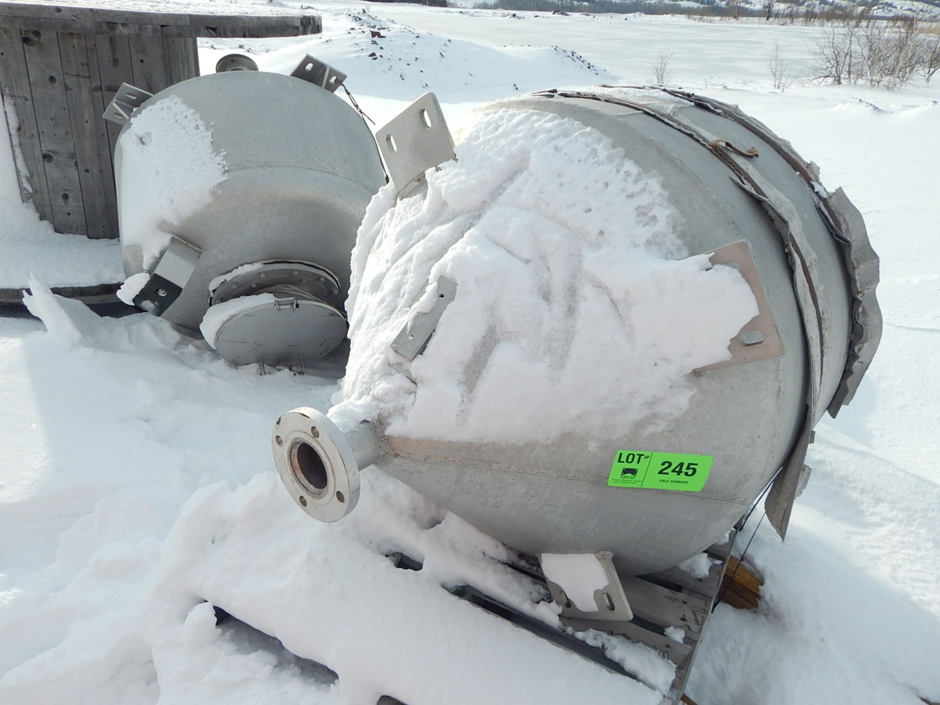 LOT/ (2) ANFO LOADER TANKS (YARD 2)