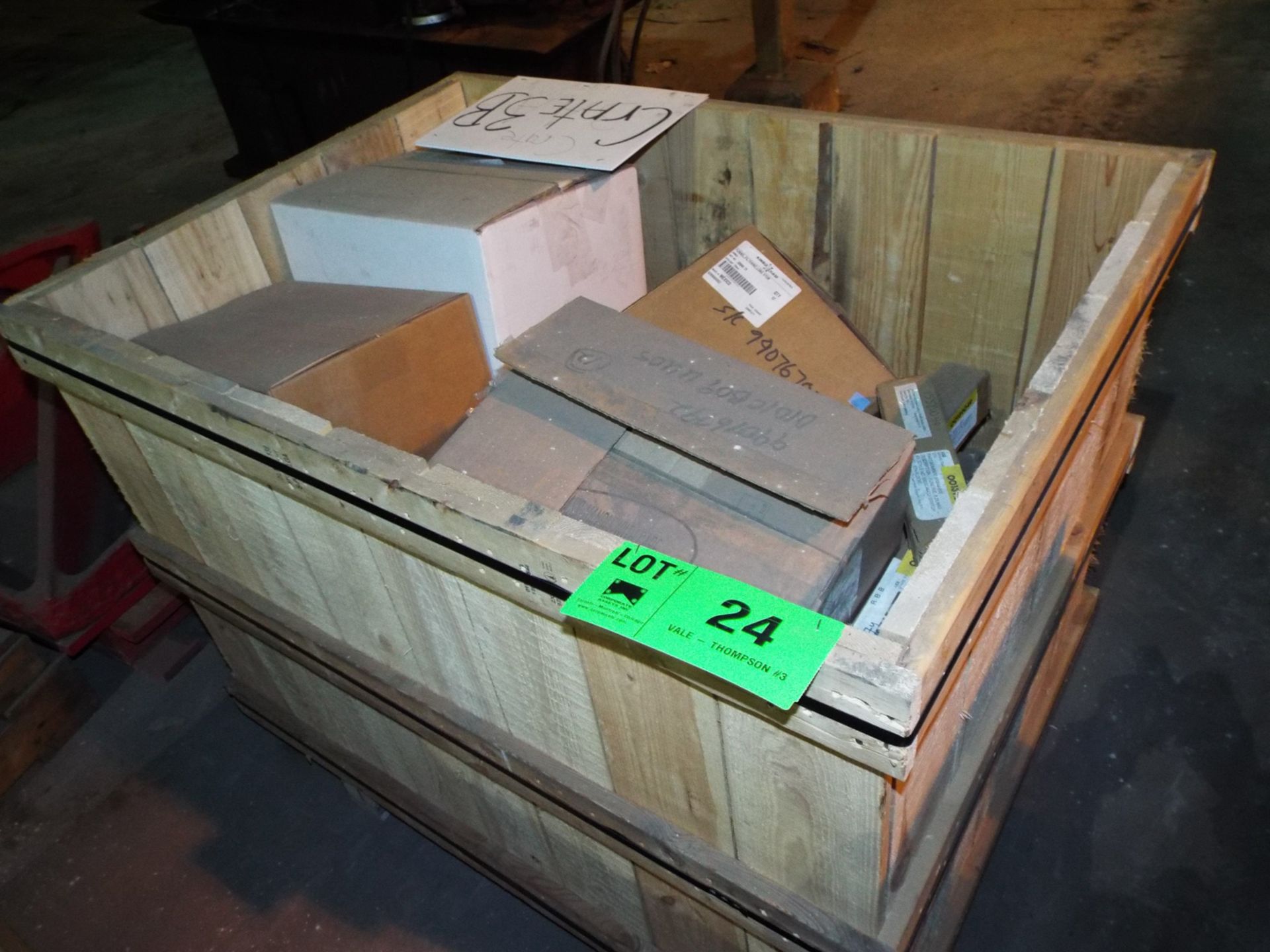 LOT/ CONTENTS OF CRATE INCLUDING BUT NOT LIMITED TO (2) MIDWEST HYDRAULICS ROTARY HYDRAULIC PUMPS