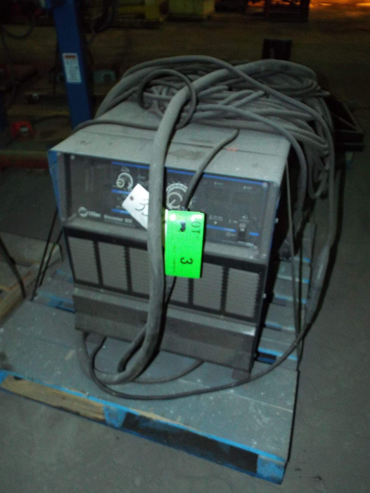 MILLER DIMENSION 652 DIGITAL WELDING POWER SOURCE WITH CABLES, S/N: LH010412C - Image 2 of 5