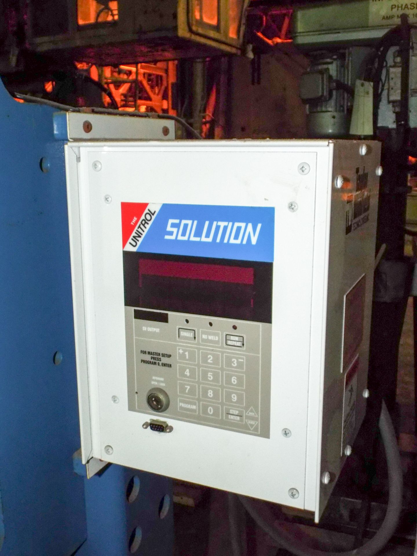 TAYLOR WINFIELD NV-1 SPOT WELDERS WITH UNITROL SOLUTION DIGITAL CONTROL, 20 KVA, 575V, 8" THROAT, 6" - Image 2 of 5