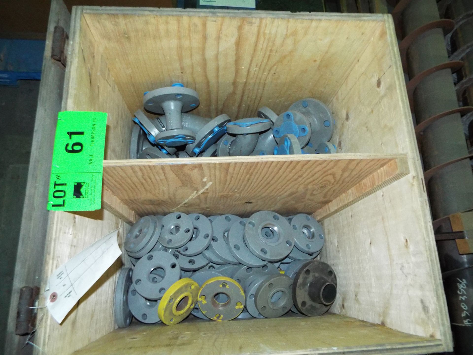 LOT/ CONTENTS OF CRATE - PVDF GAS FITTINGS ASSORTED SIZES (CRATE NS-3HH)