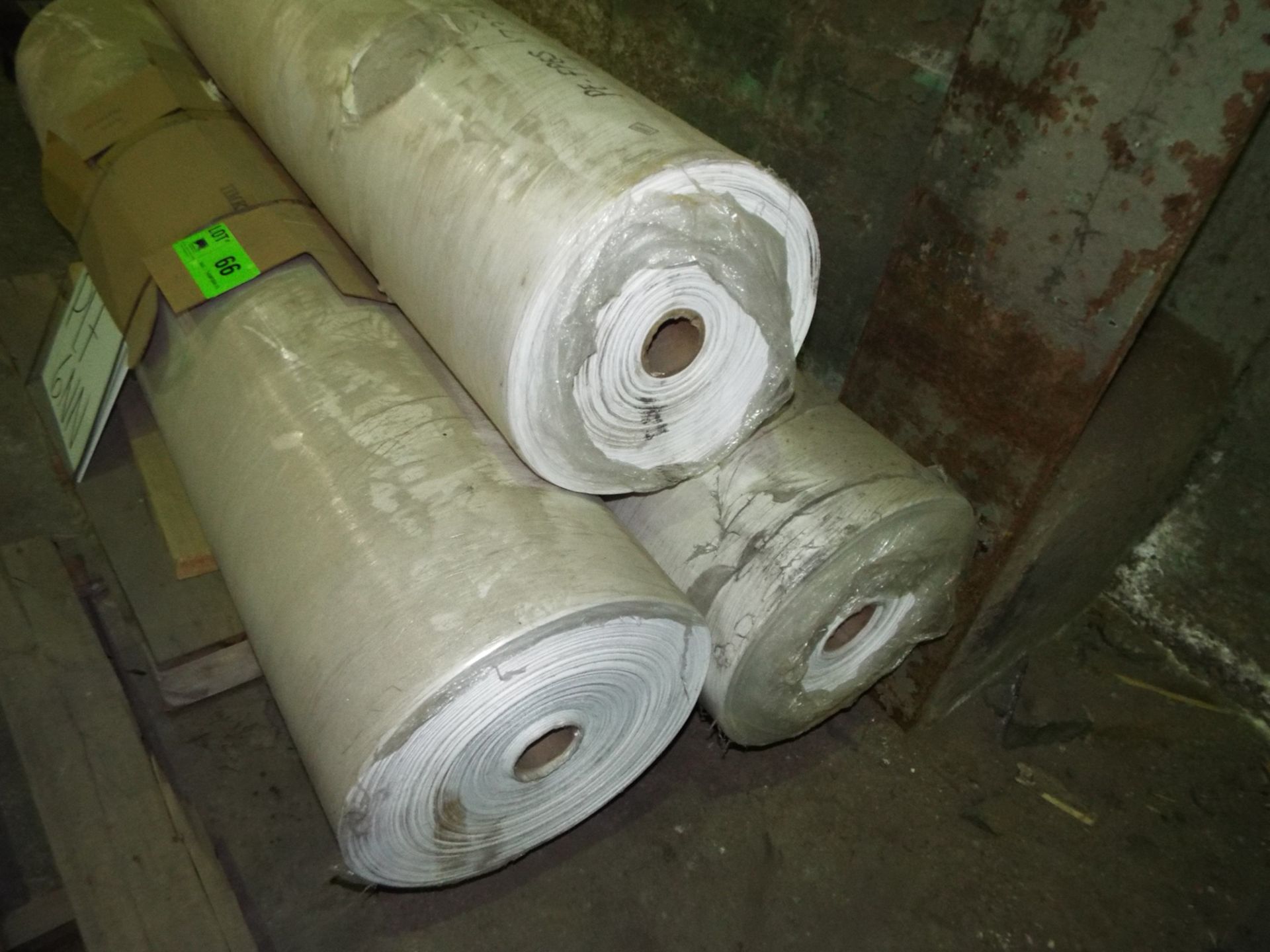 LOT/ CONTENTS OF SKID - (3) ROLLS OF MICRONIC CLOTH FILTER 89" X 43" (PLT 6NN) - Image 2 of 2