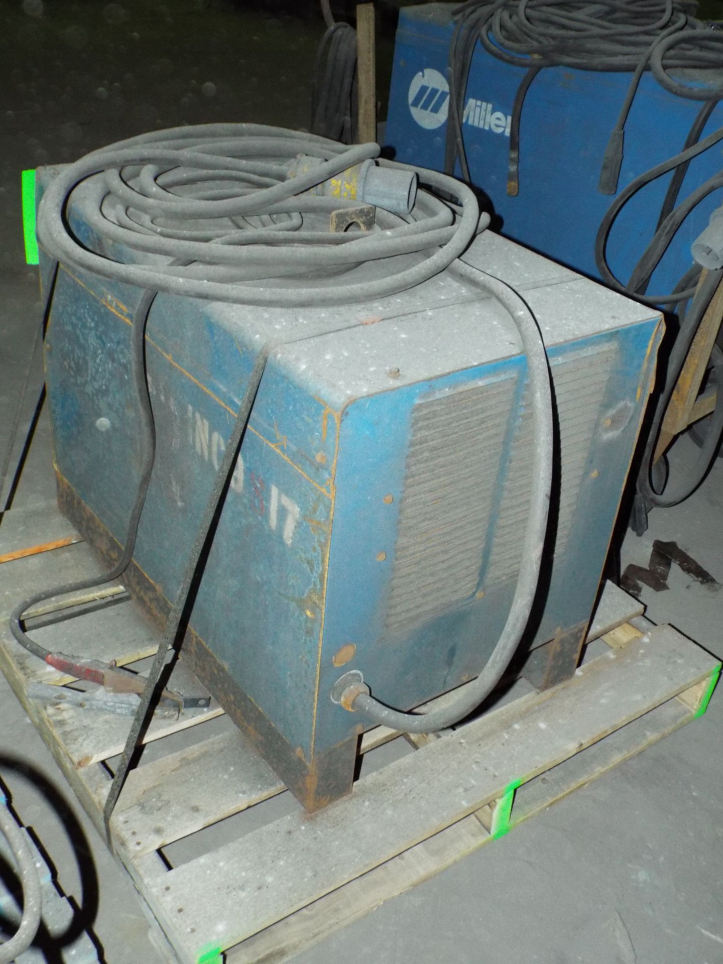 MILLER INTELLIWELD 650 WELDING POWER SOURCE WITH CABLES, S/N: N/A