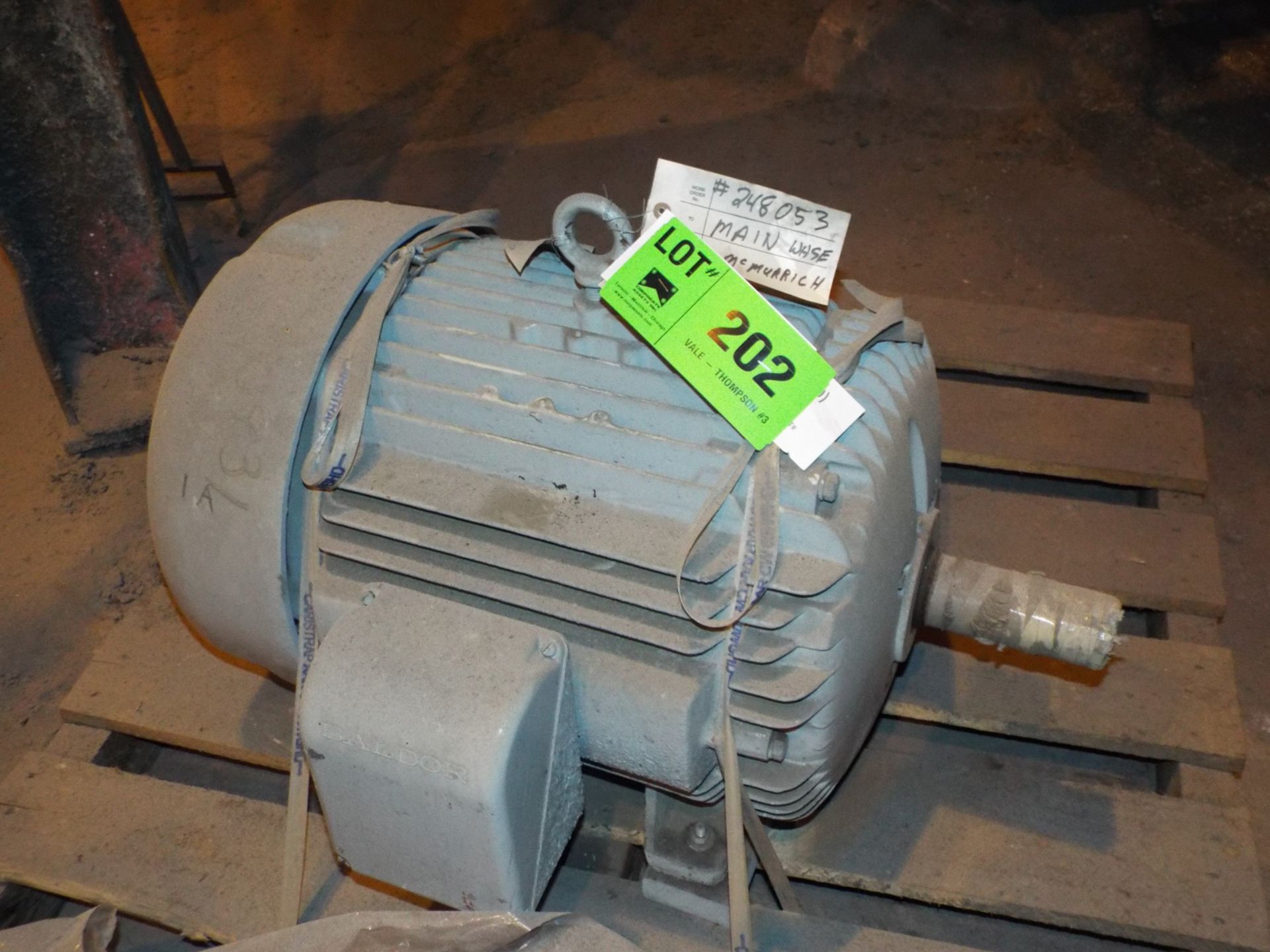 BALDOR ELECTRIC MOTOR (PLT-2II) - Image 2 of 3