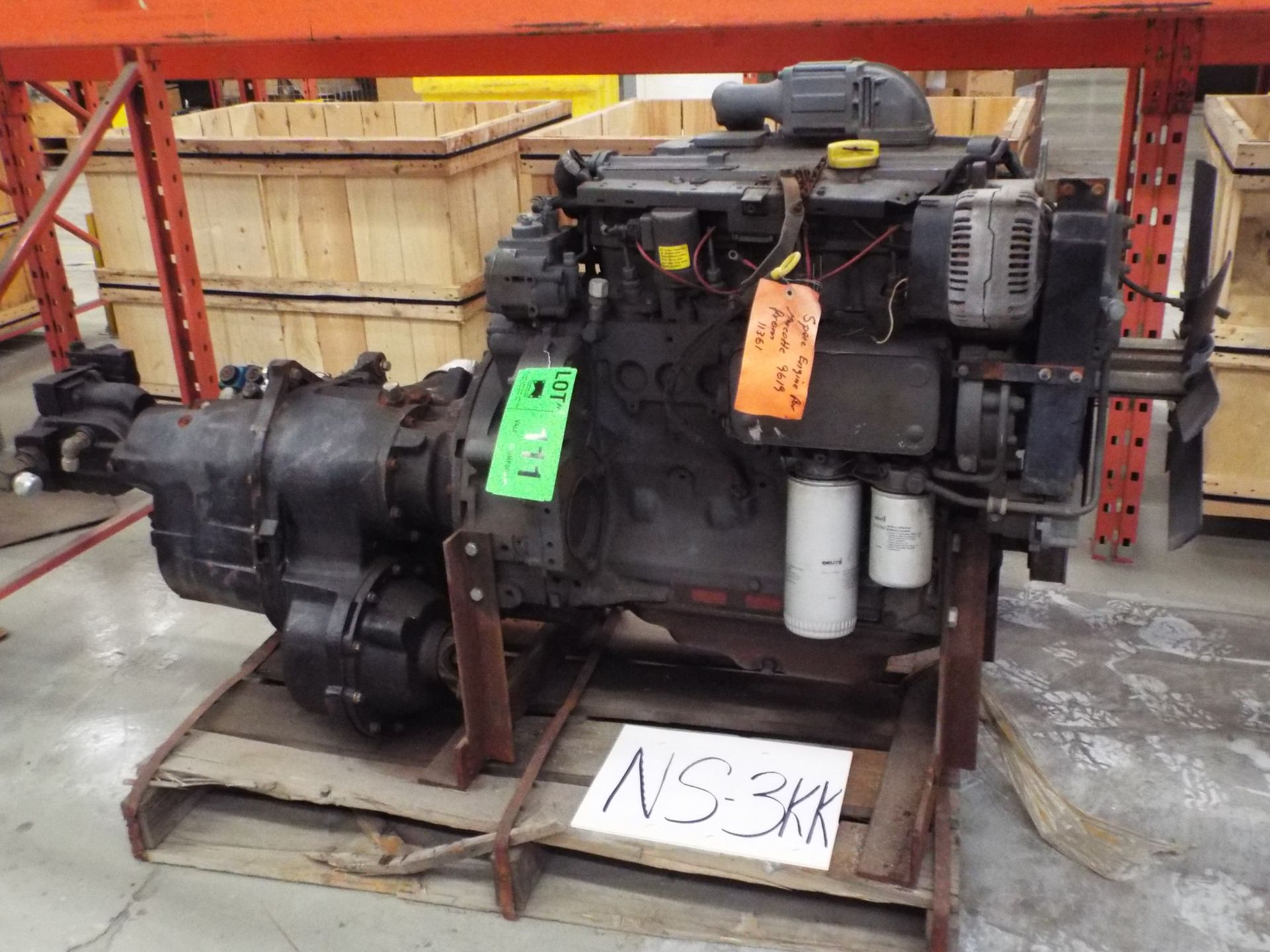 DEUTZ BF 4M 2012 DIESEL ENGINE WITH 74,9 KW (100 HP), 2500 RPM, 4.038L - Image 7 of 8