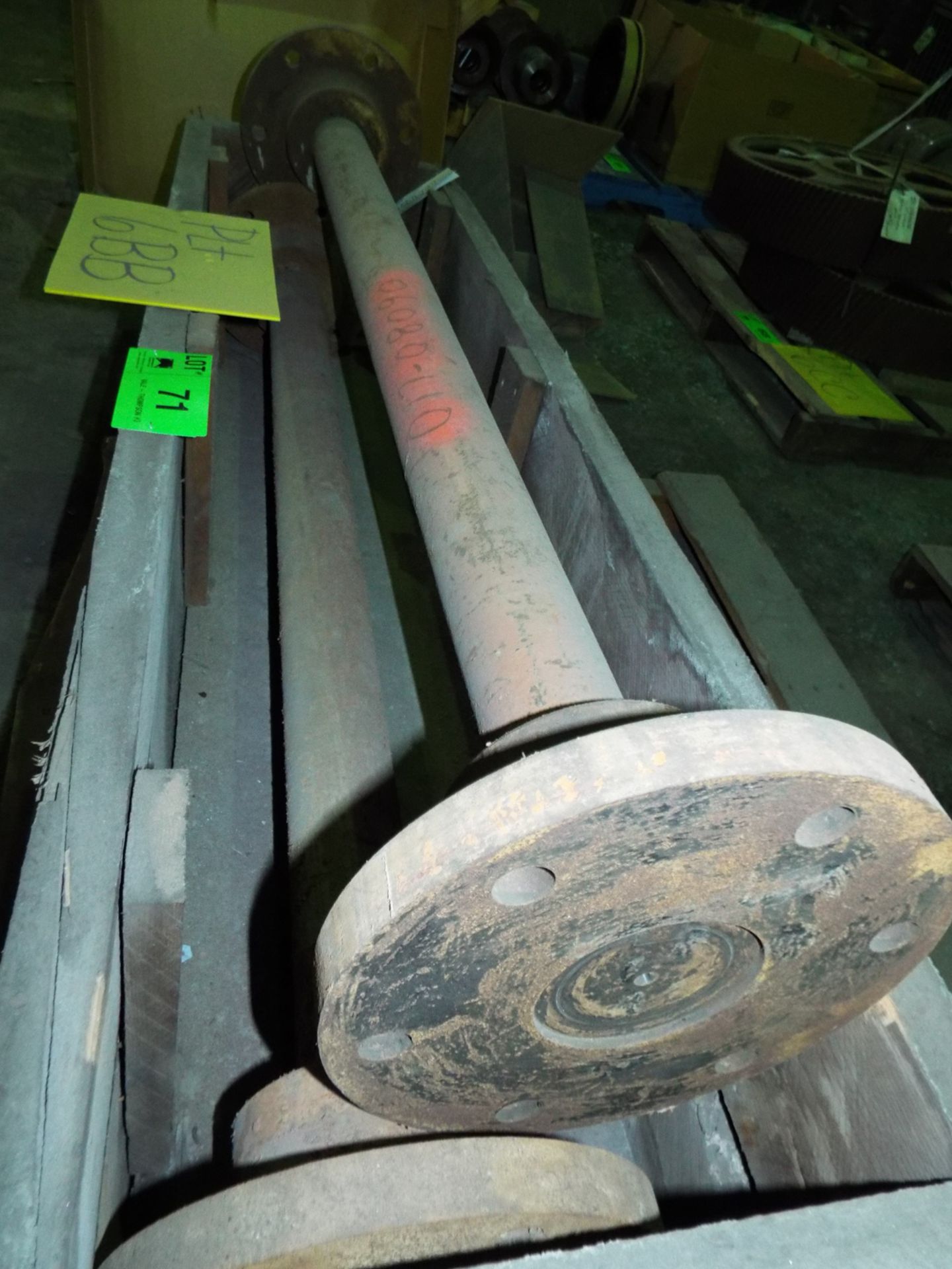 KOERING-PROVINCIAL 60 TON CAPACITY CRANE TROLLEY SHAFT ASSEMBLY (PLT 6BB) - Image 2 of 2