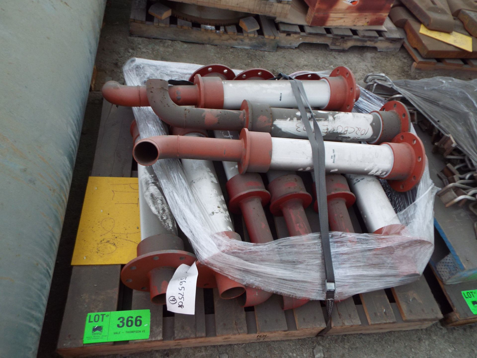 LOT/ CONTENTS OF SKID - (9) ESP DUST HANDLING SYSTEM ELECTRICAL CONDUCTOR BUSHINGS (PLT 26)