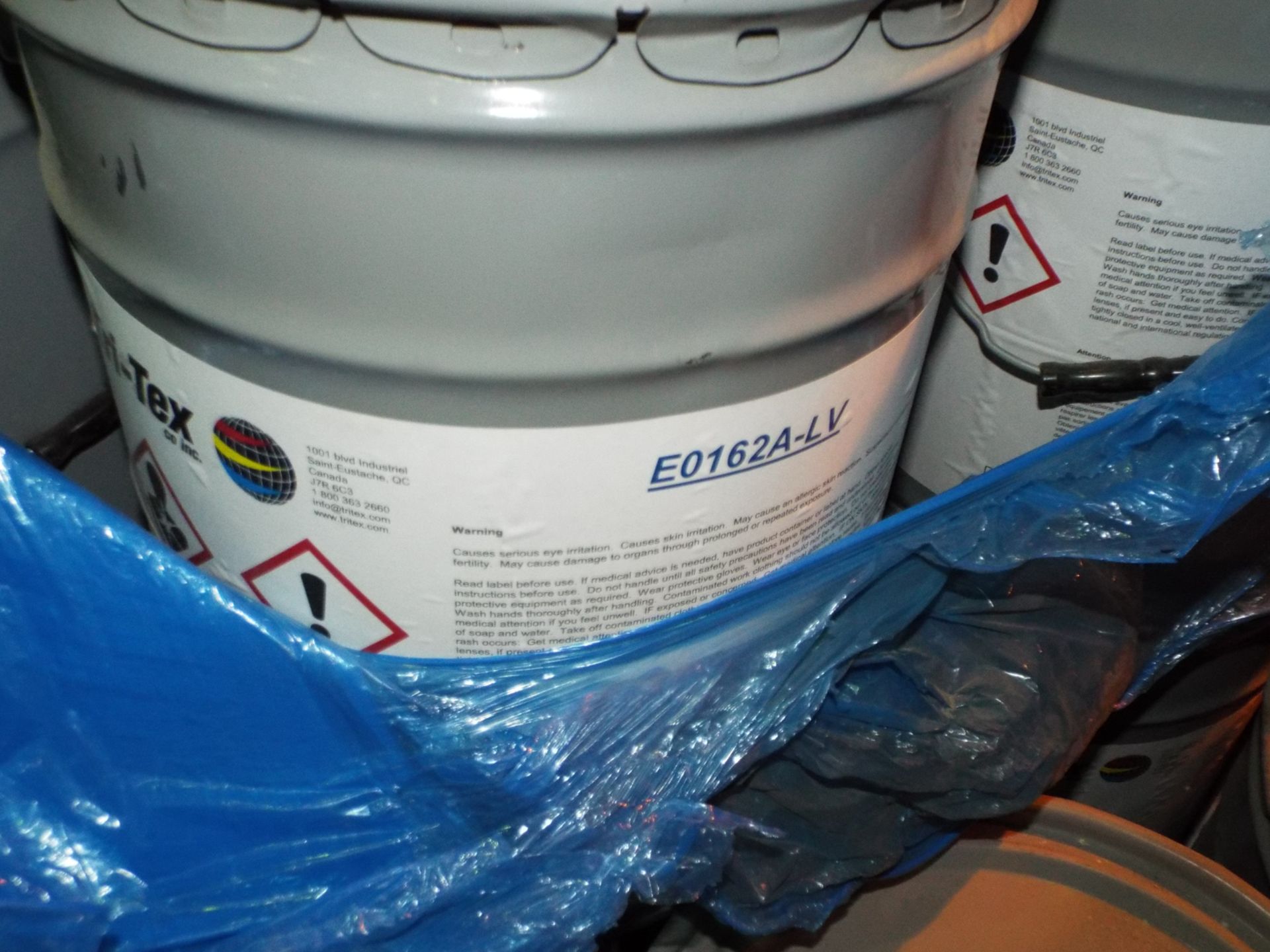 LOT/ SKID OF TRI-TEX E0162 EPOXY ADHESIVE - Image 2 of 2