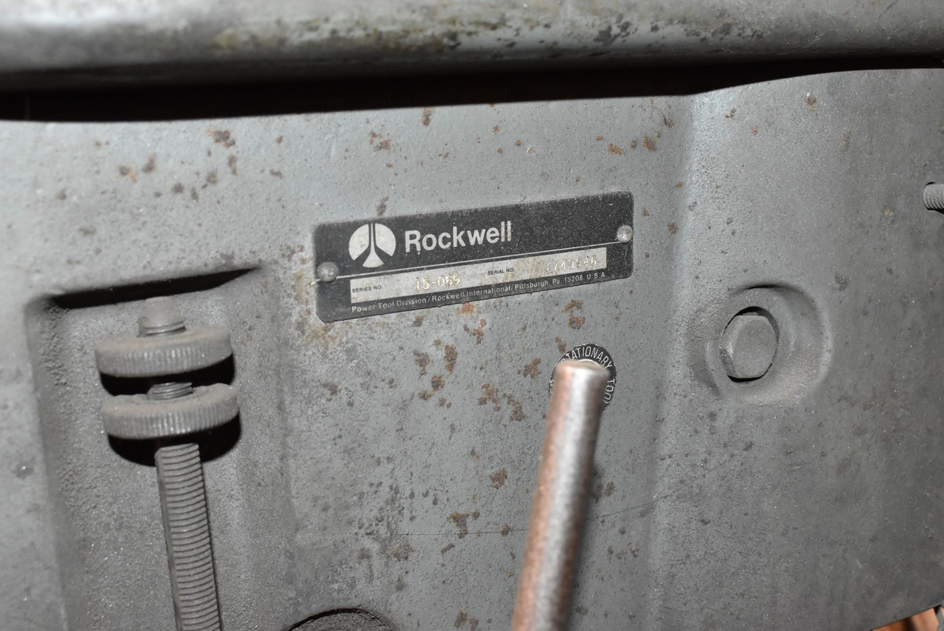 ROCKWELL FLOOR TYPE DRILL PRESS, S/N N/A - Bild 2 aus 2