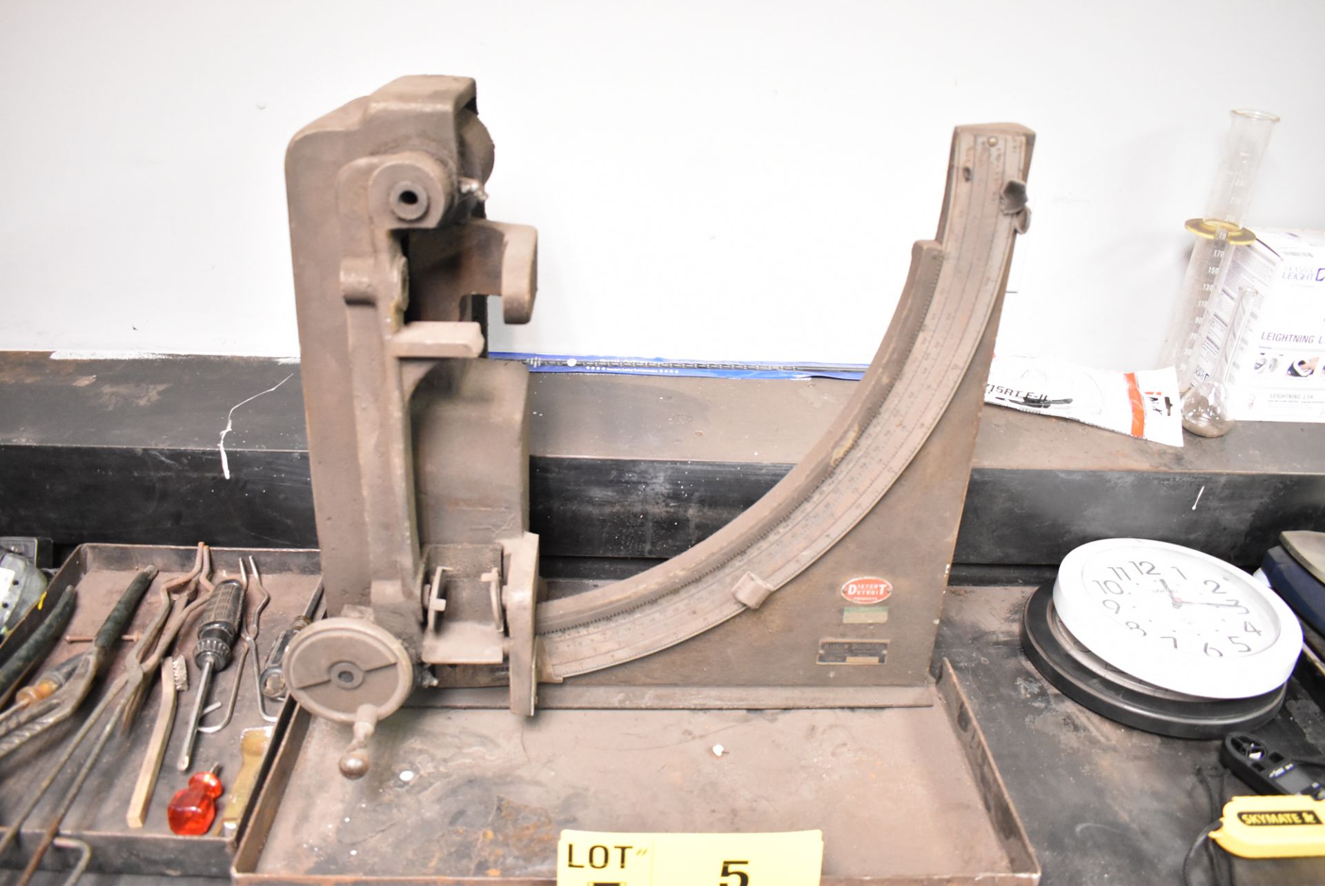 LOT/ LAB EQUIPMENT INCLUDING BUT NOT LIMITED TO DIETERT HARDNESS TESTER, DIGITAL BALANCE SCALES, - Image 2 of 6