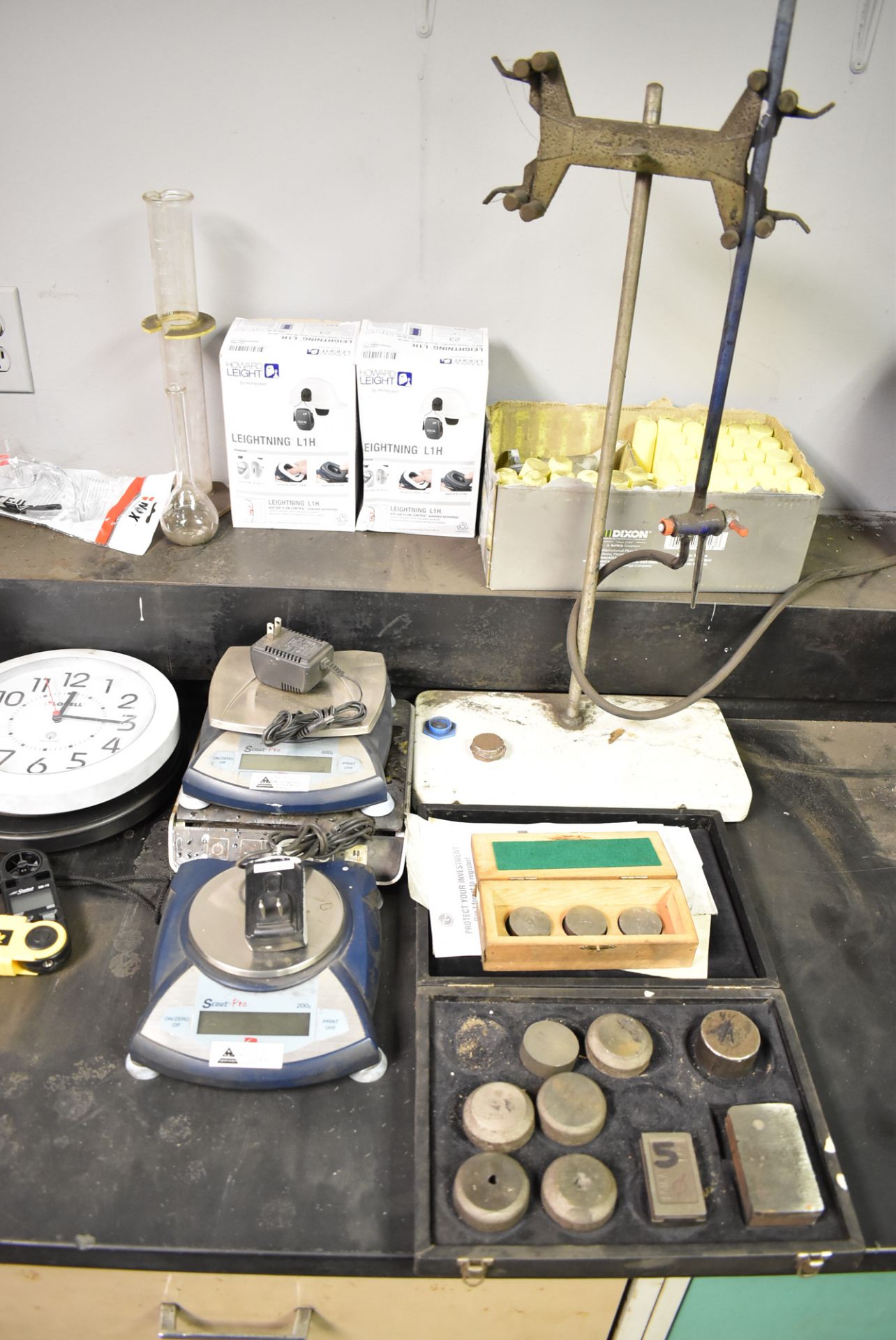 LOT/ LAB EQUIPMENT INCLUDING BUT NOT LIMITED TO DIETERT HARDNESS TESTER, DIGITAL BALANCE SCALES, - Image 4 of 6