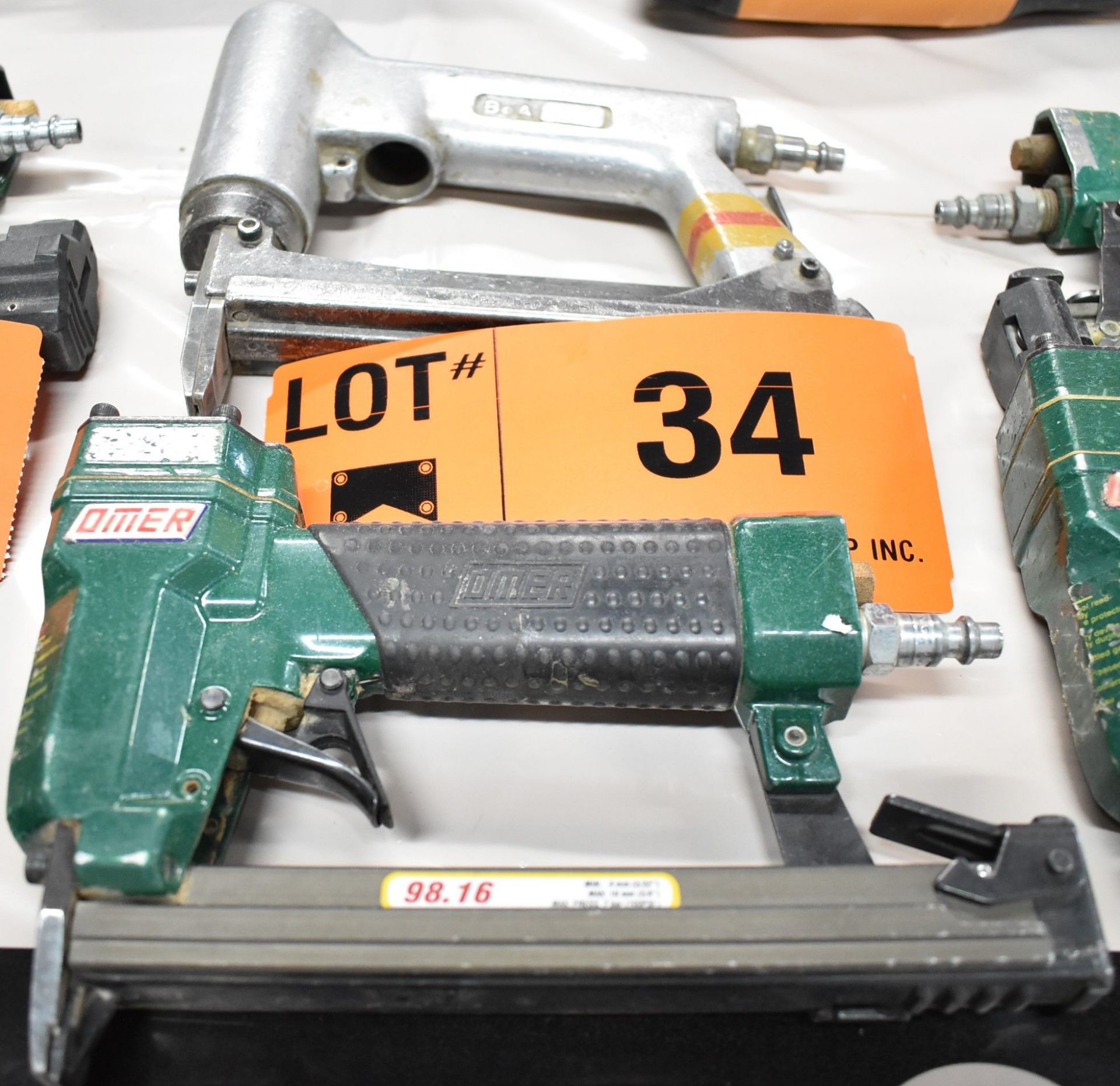 LOT/ (2) PNEUMATIC STAPLE GUNS