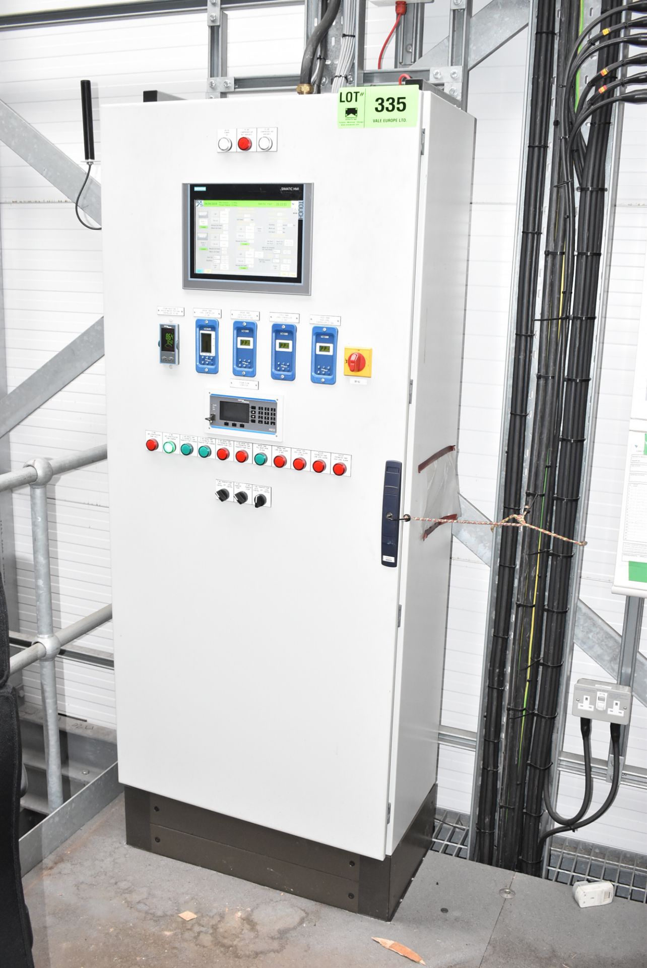 SPIRAX SARCO PROCESS CONTROL PANEL WITH SIEMENS SIMATIC HMI TOUCHSCREEN CONTROL (CI) (BOILER