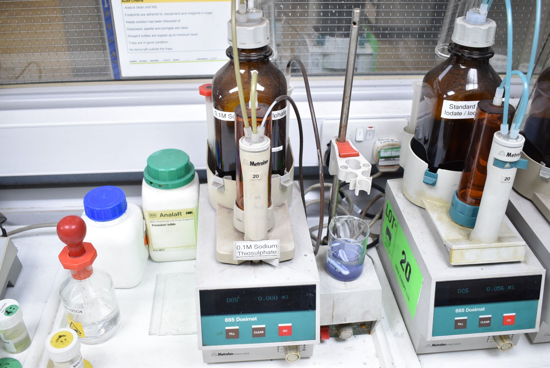 METROHM 665 DOSIMAT DIGITAL LIQUID DISPENSING UNIT WITH MAGNETIC STIRRER S/N: 11257 (ROOM 264D) [ - Image 2 of 2