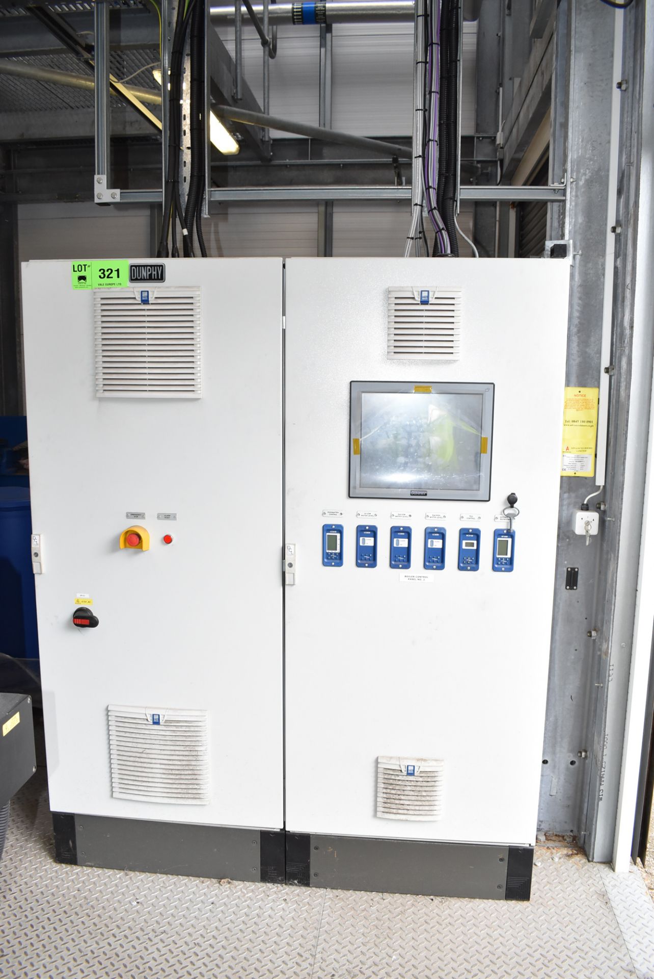 DANSTOKER (2014) OPTI 600 LUX 14,300L NATURAL GAS STEAM BOILER WITH 192 DEG C MAX ALLOWABLE TEMP, - Image 2 of 6