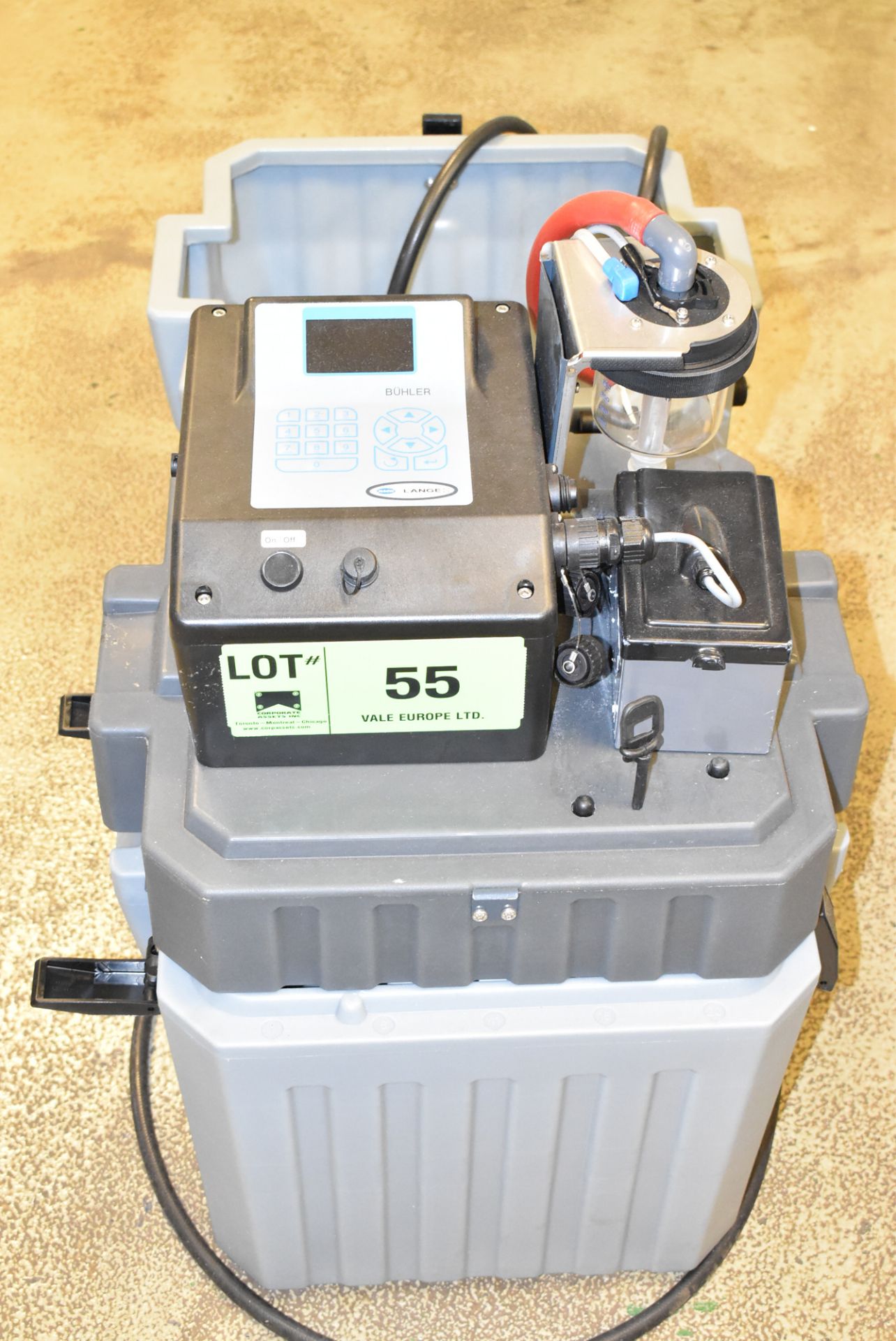 LANGE (2016) BU2000 DIGITAL PORTABLE AUTOMATIC WATER SAMPLER S/N|: 30609 (ROOM 264) [RIGGING FEES