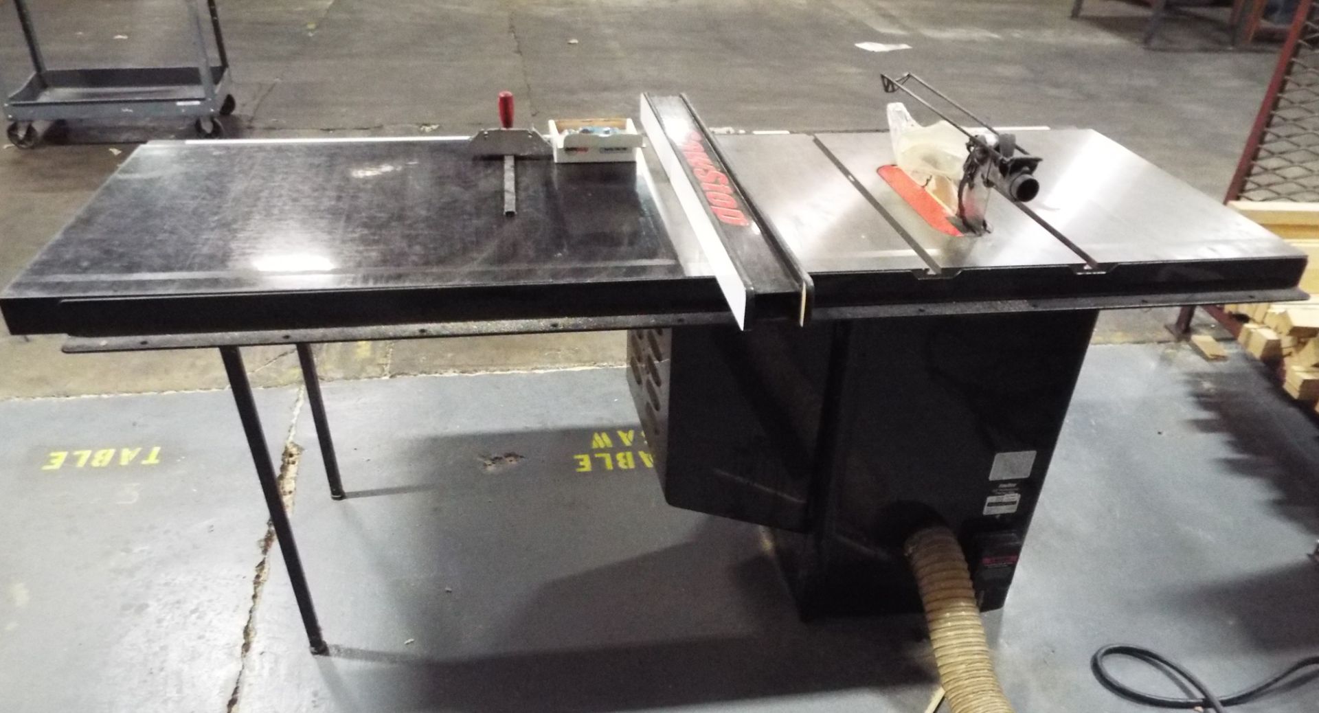 SAW STOP 10" TABLE SAW WITH 84" X 30" TABLE, S/N: 1114101686 (CI) - Image 2 of 4