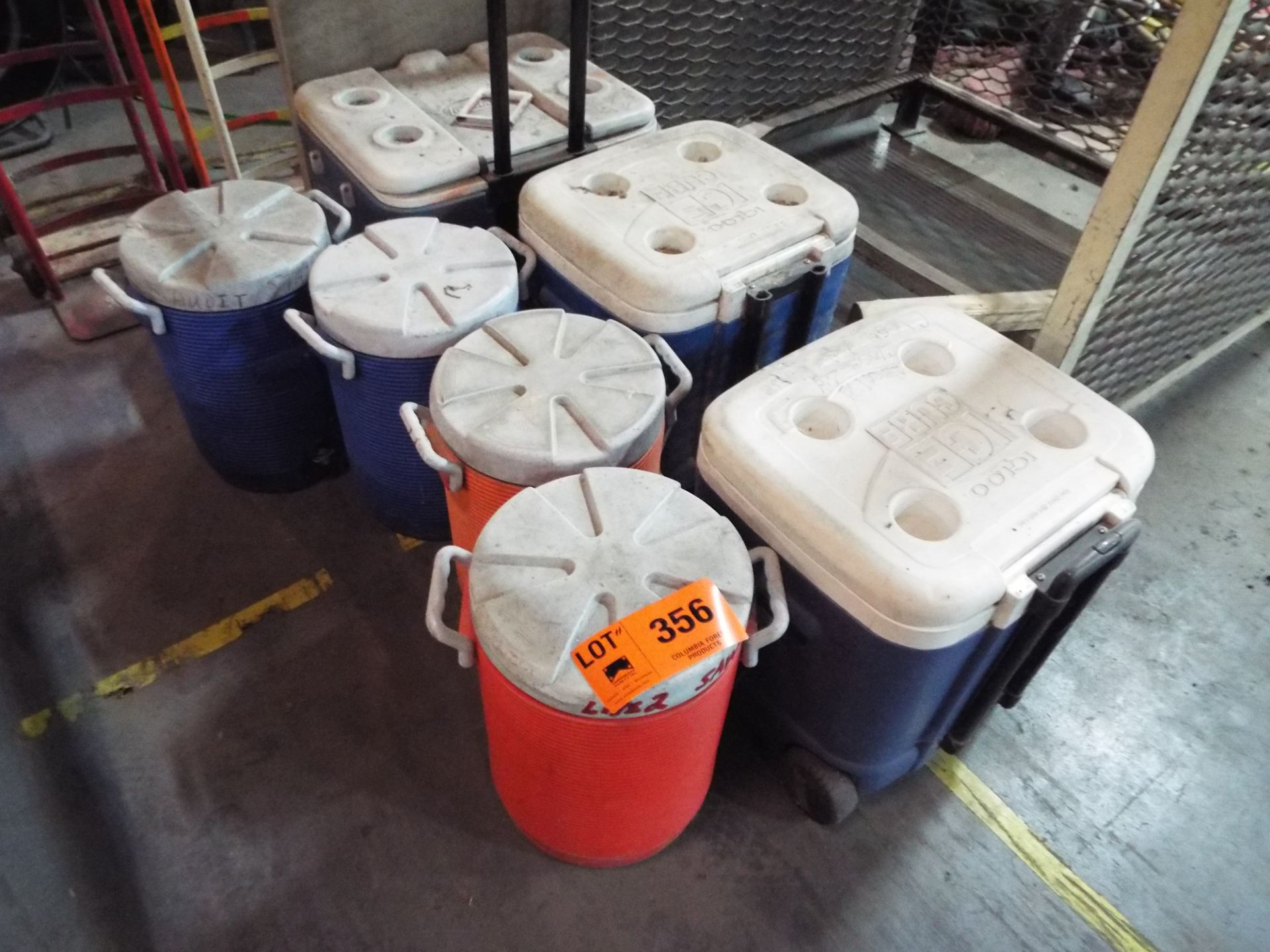 LOT/ COOLERS THROUGHOUT PLANT (APPROX. 10)