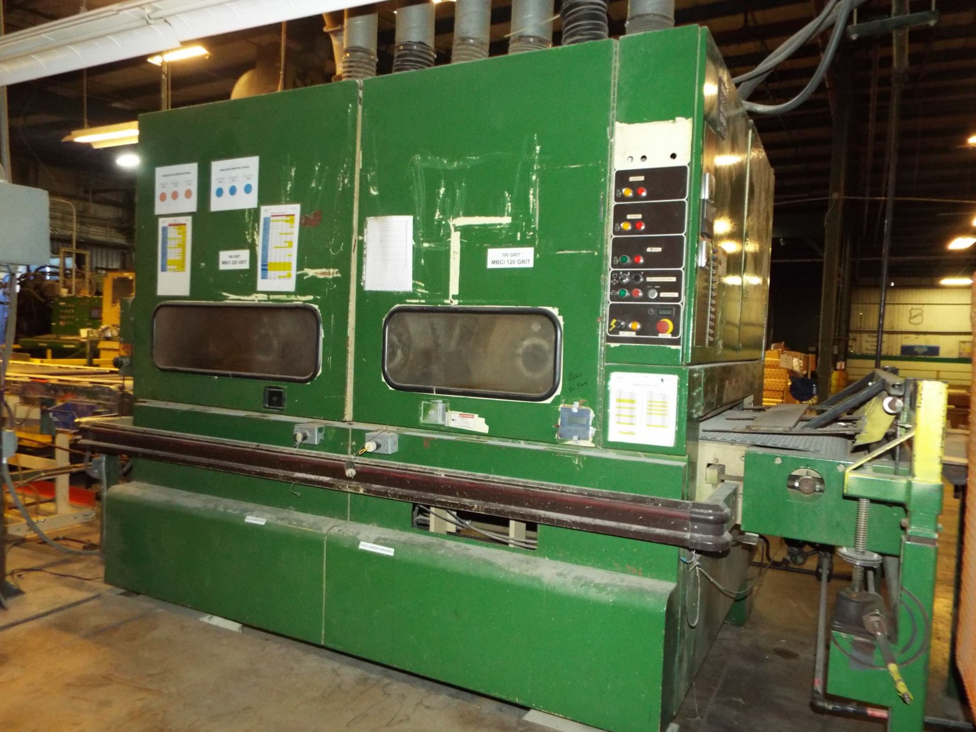 AEM (REBUILT 2019) 703-52HT 3 HEAD WIDE BELT SANDER WITH 60" X 1.5" CAPACITY, 52" BELT, S/N: N/A ( - Image 8 of 10