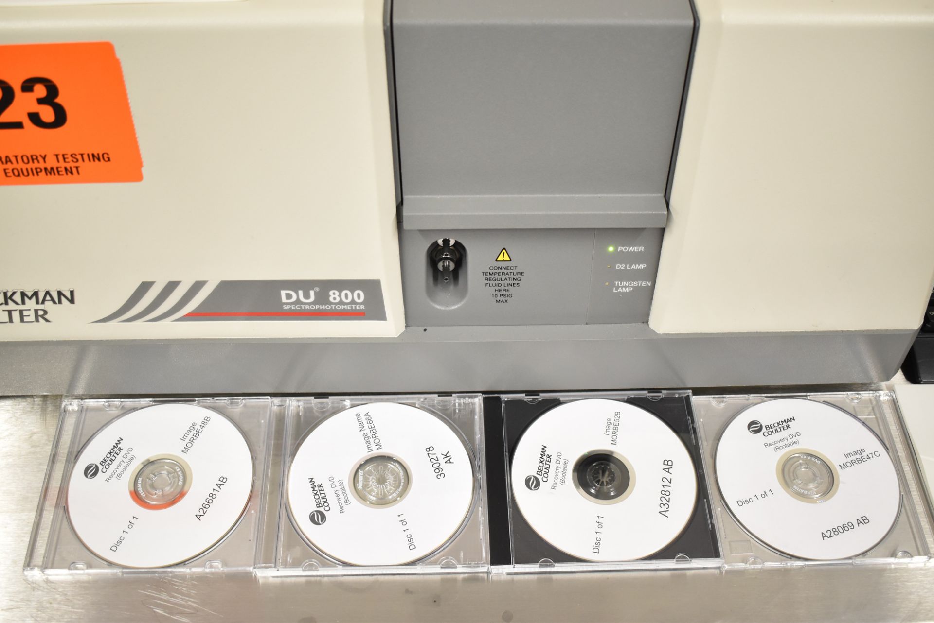 BECKMAN COULTER DU 800 SPECTROPHOTOMETER WITH DU800 UV/VIS VER 3.0 SYSTEM & APPLICATIONS SOFTWARE, - Image 7 of 13