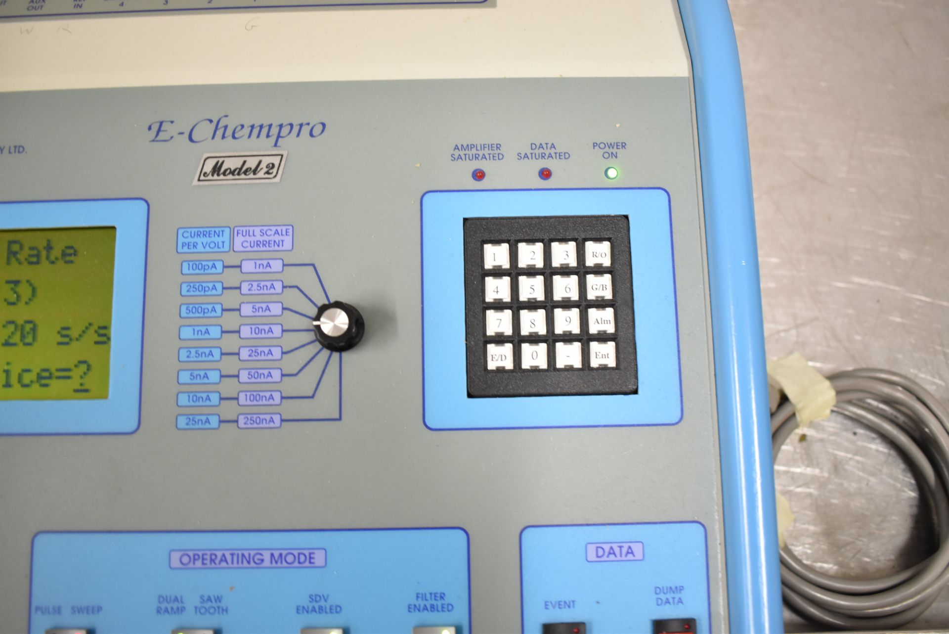 GMA E-CHEMPRO 2/110/60 HIGH SPEED SAMPLER WITH ATEN UC-232A USB TO SERIAL CONVERTER, S/N: 0026 [$ - Image 4 of 5