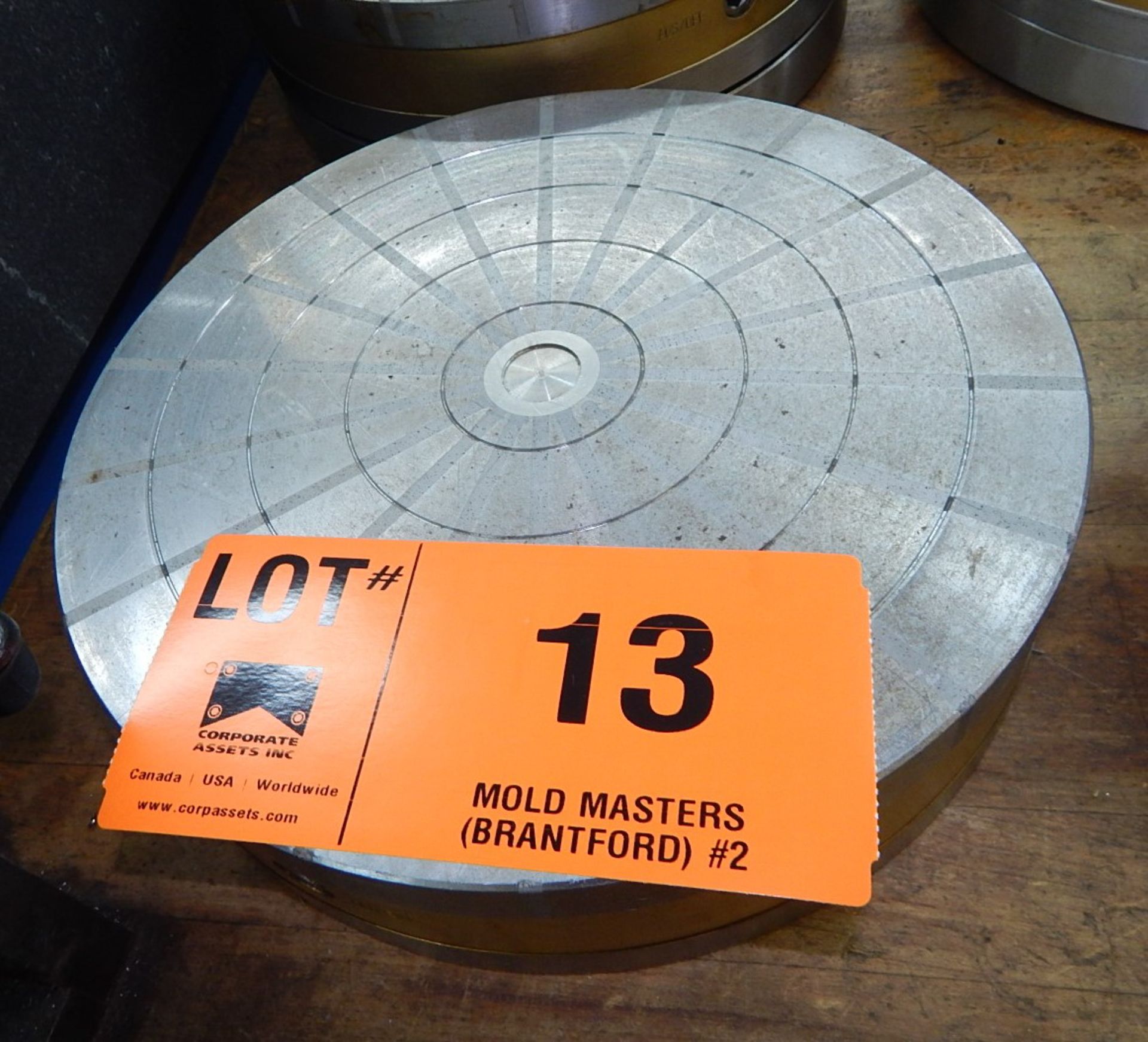 12" DIAMETER MAGNETIC CHUCK, S/N: N/A