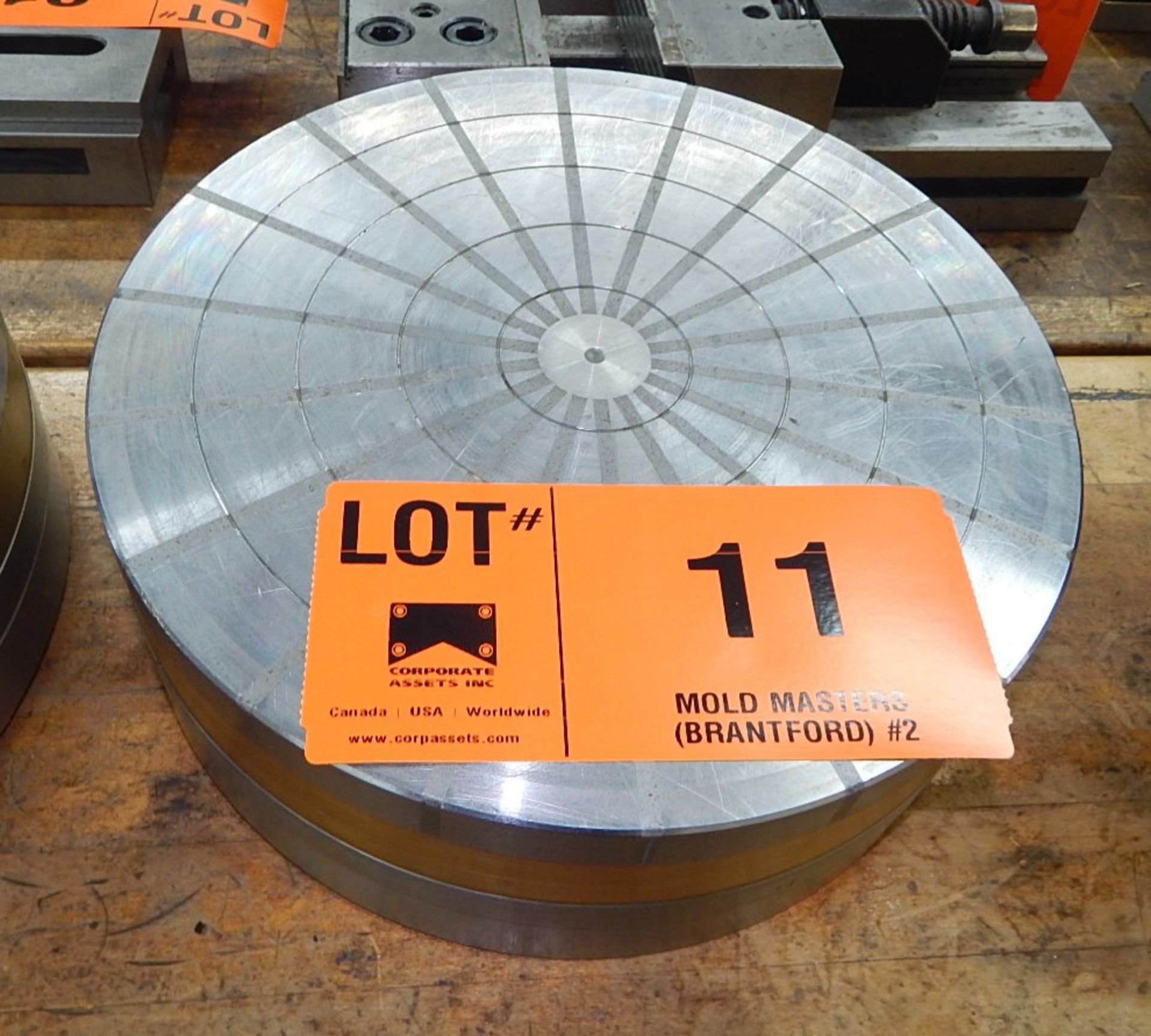 12" DIAMETER MAGNETIC CHUCK, S/N: N/A