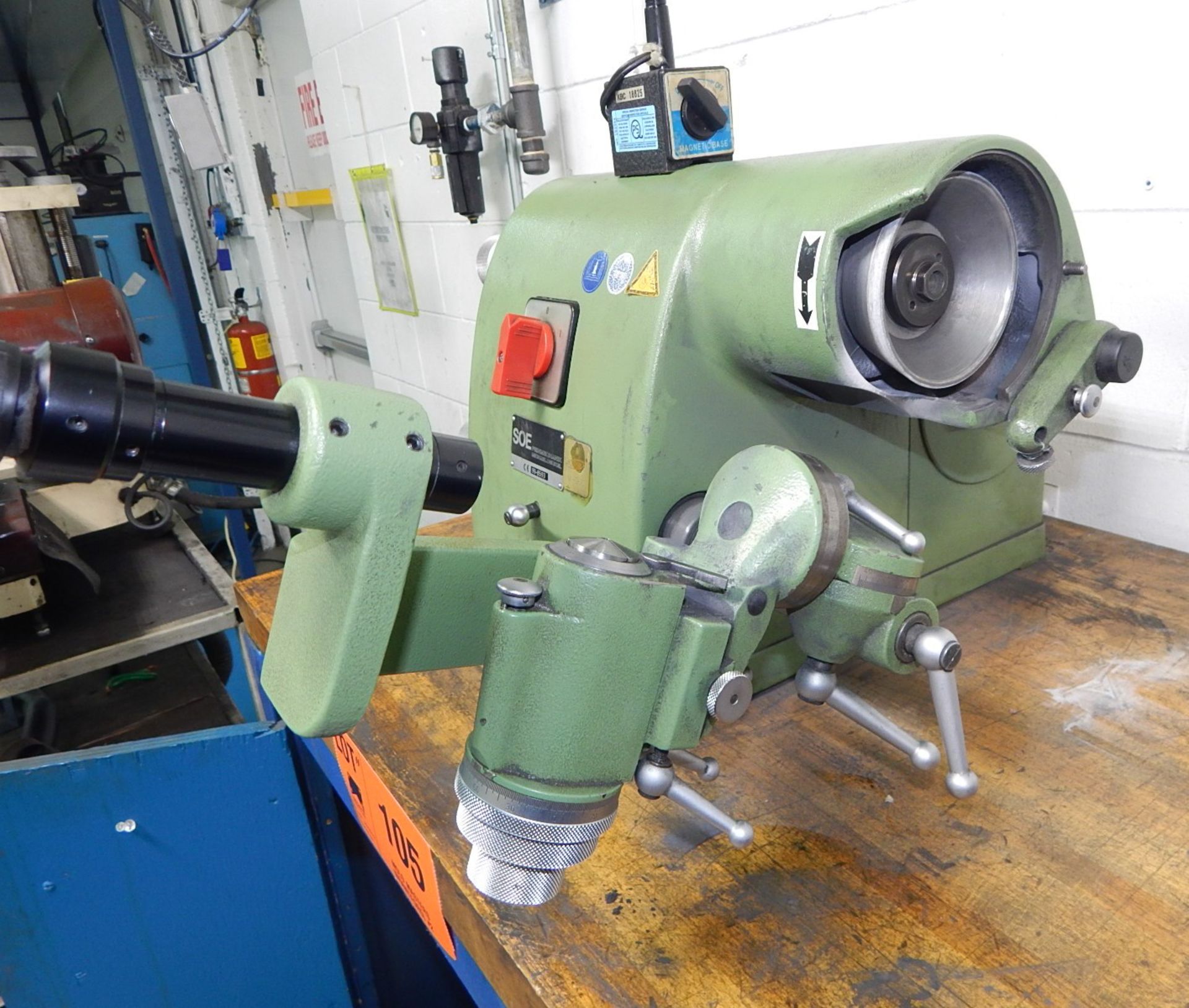 LOT/ DECKEL KOD526/XS/XF/S12 UNIVERSAL TOOL AND CUTTER GRINDER WITH COLLETS, TOOLING, AND STAND, S/N - Image 2 of 4