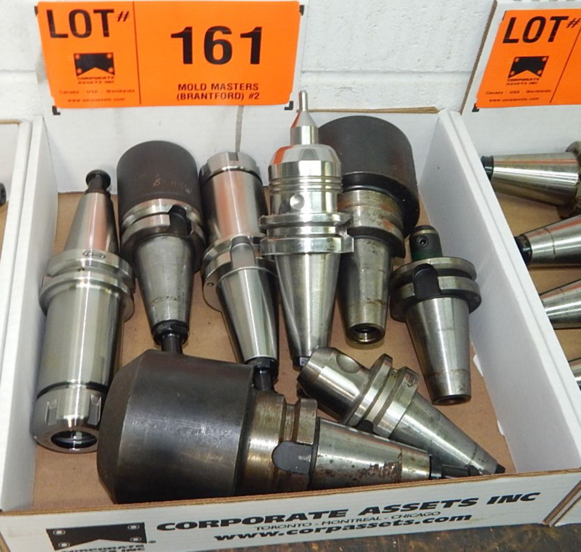 LOT/ (8) BT 40 TOOL HOLDERS