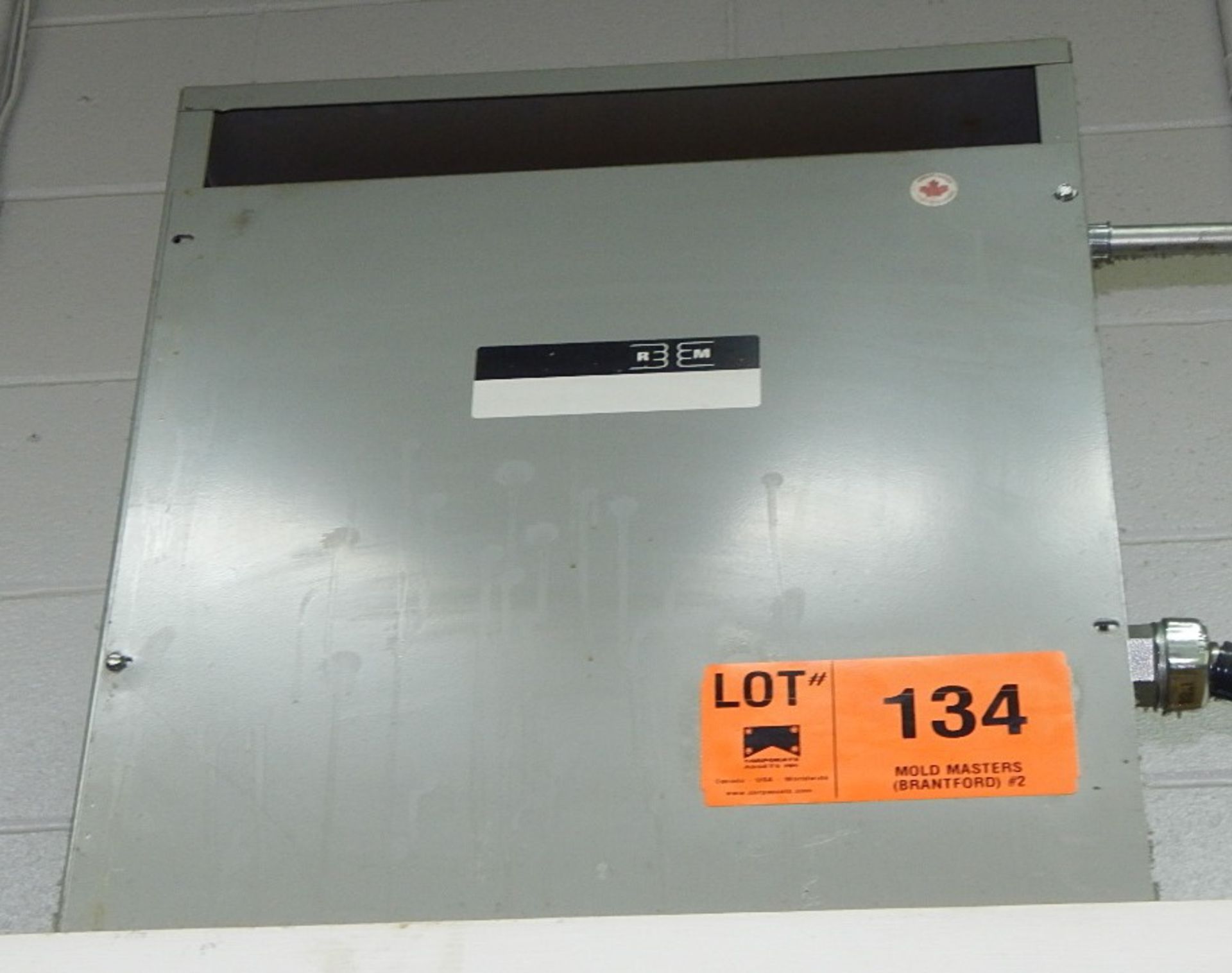 REX 30KVA (133-600V, 3PH, 60HZ) (CI) [RIGGING FEE FOR LOT 134 - $50 CDN + APPLICABLE TAXES] [RIGGING