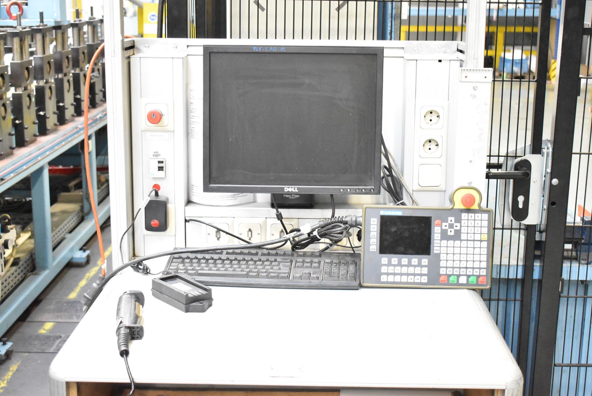 DURA SCHELICHER 24 STAND MODULAR ROLL FORMING MACHINE WITH SCHLEICHER A1-106 PLC CONTROL, 40 MM - Image 3 of 11
